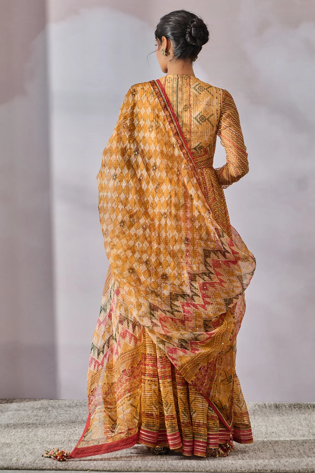 Anarkali Dupatta Churidar - Image 4