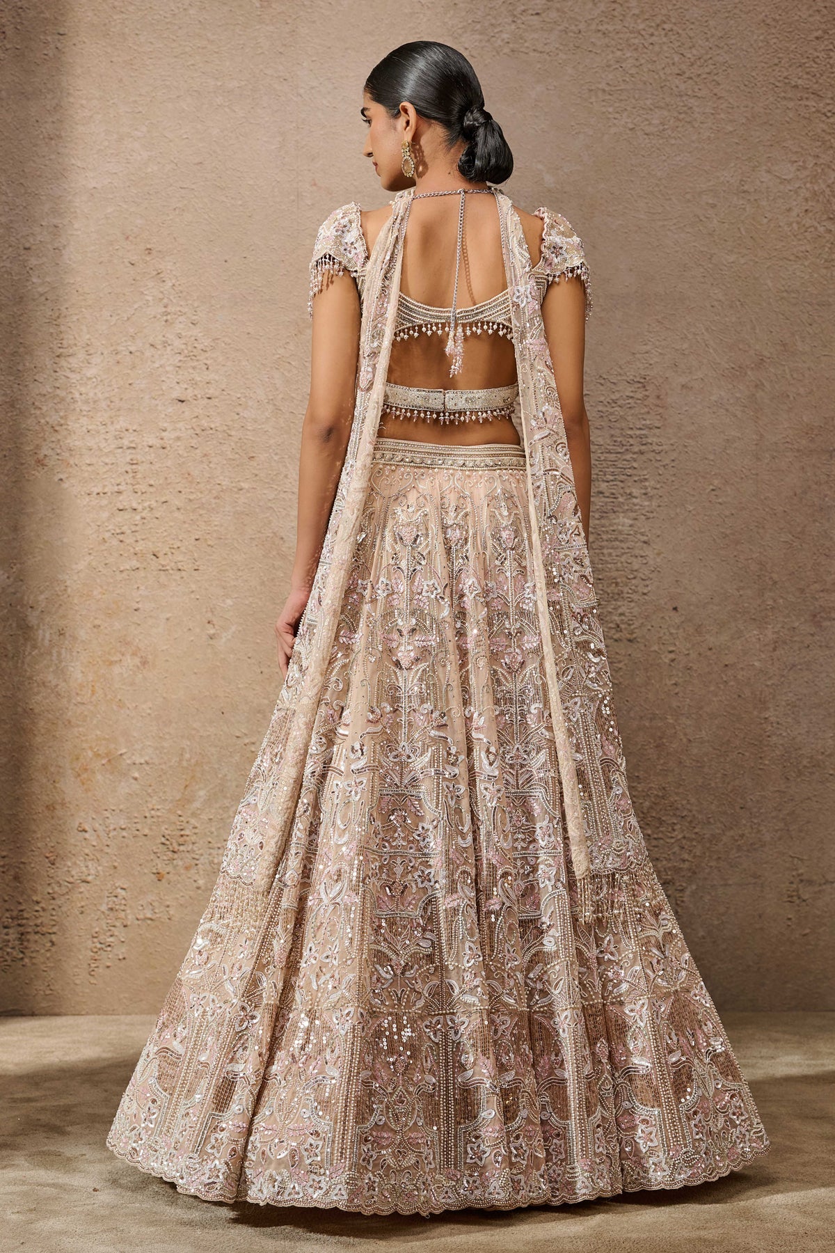 Art Nouveau Inspired Classic Lehenga - Image 4