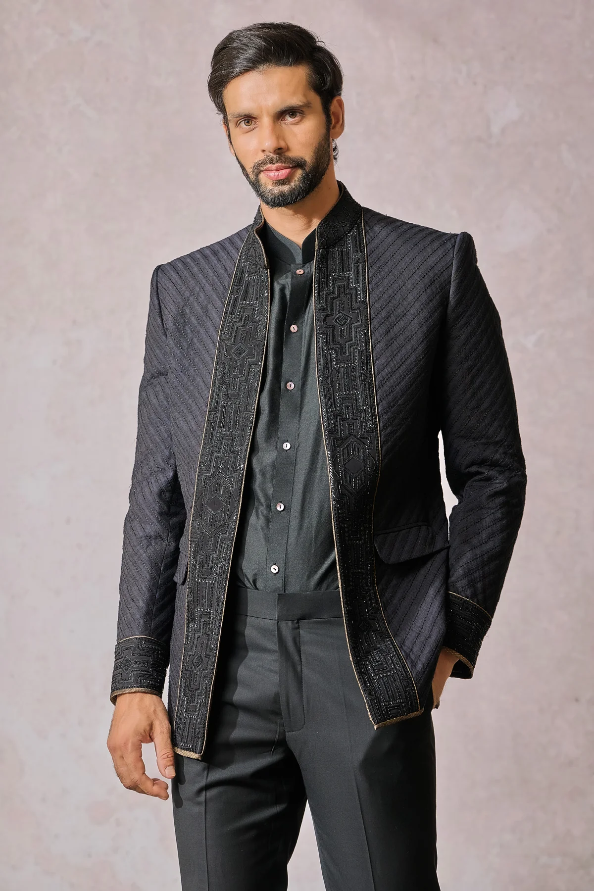 Bandgala Shirt Trouser - Image 4