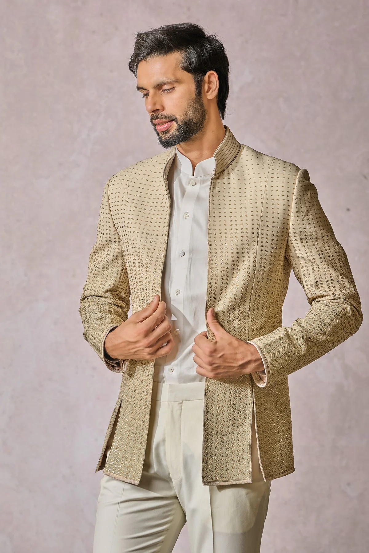 Bandgala Shirt Trouser - Image 4
