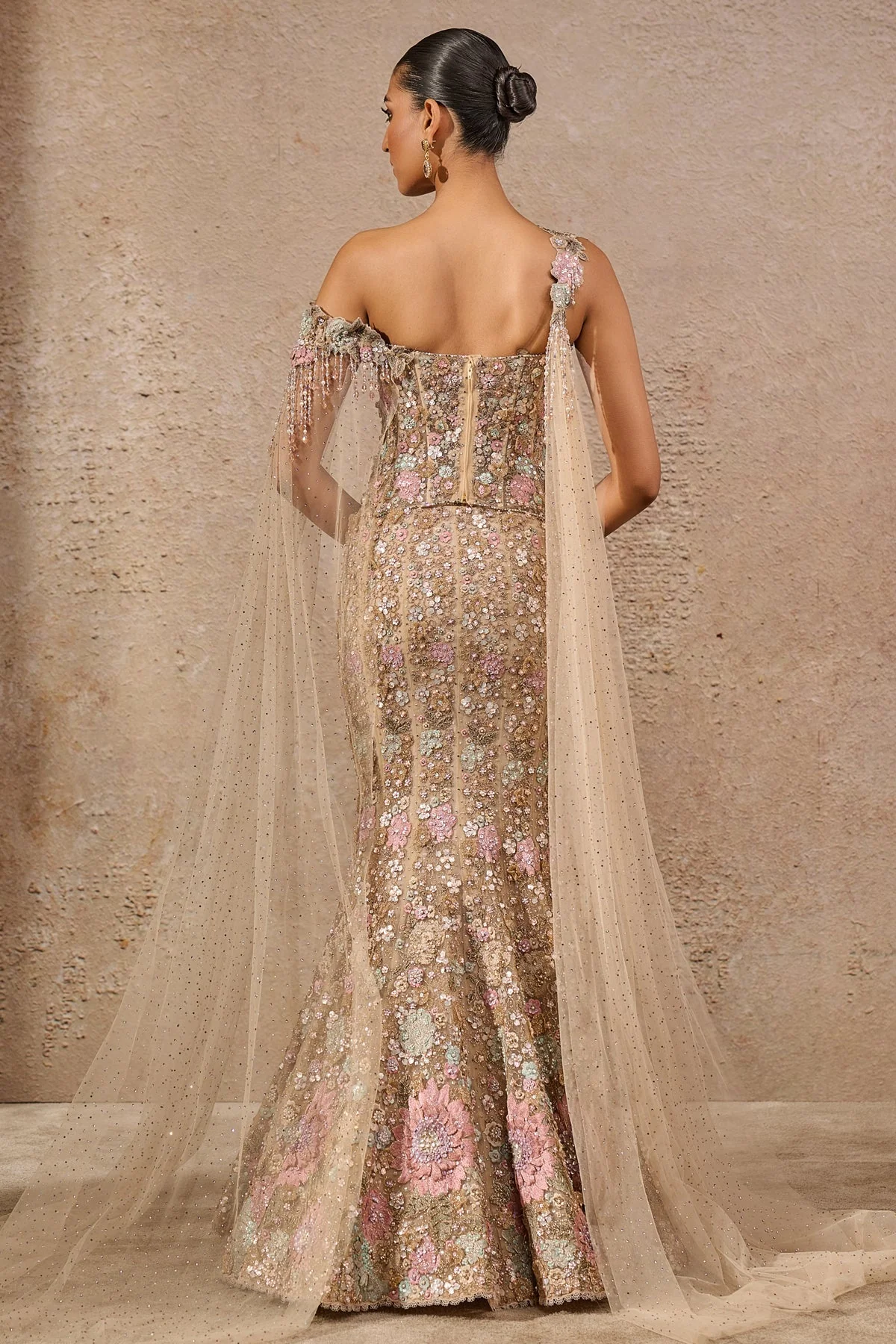 Bloom Fish Tail Lehenga - Image 4