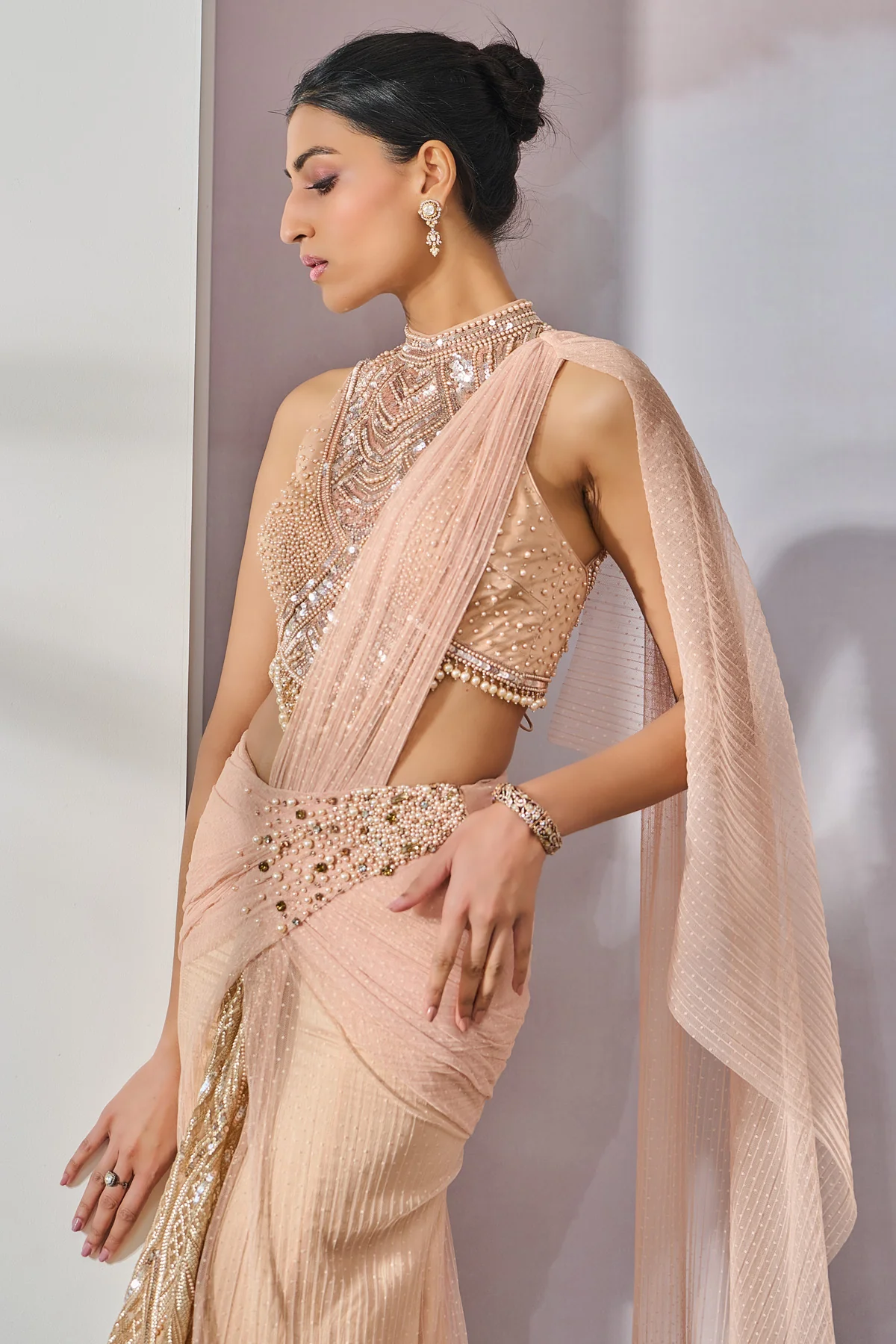 Blouse Concept Saree - Image 4