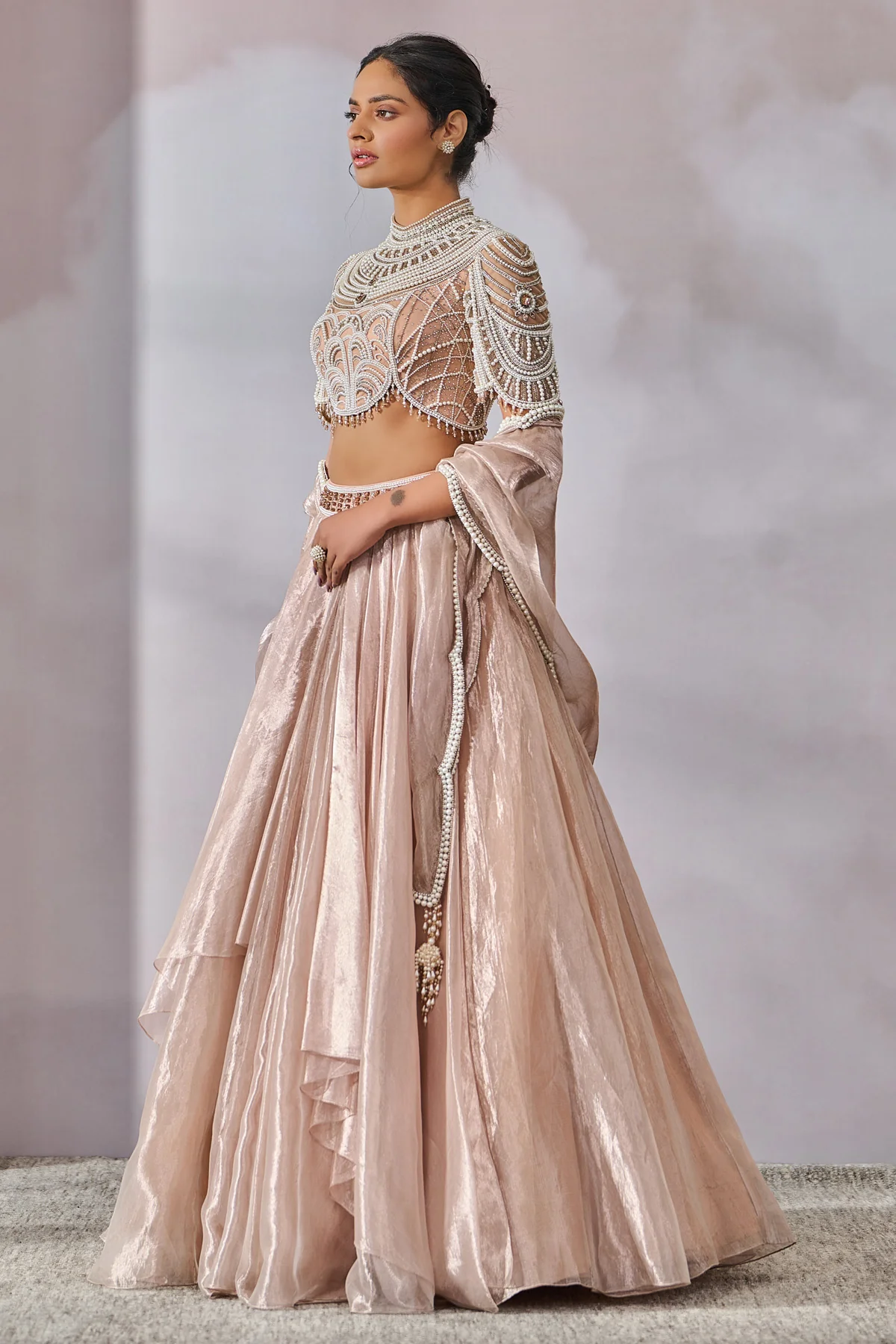 Blouse Drape Lehenga - Image 2
