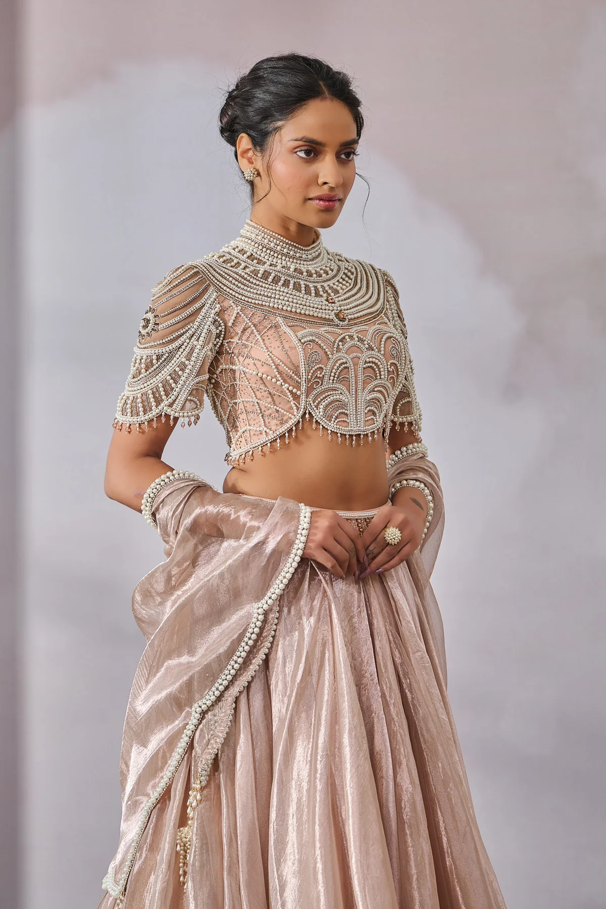 Blouse Drape Lehenga - Image 3