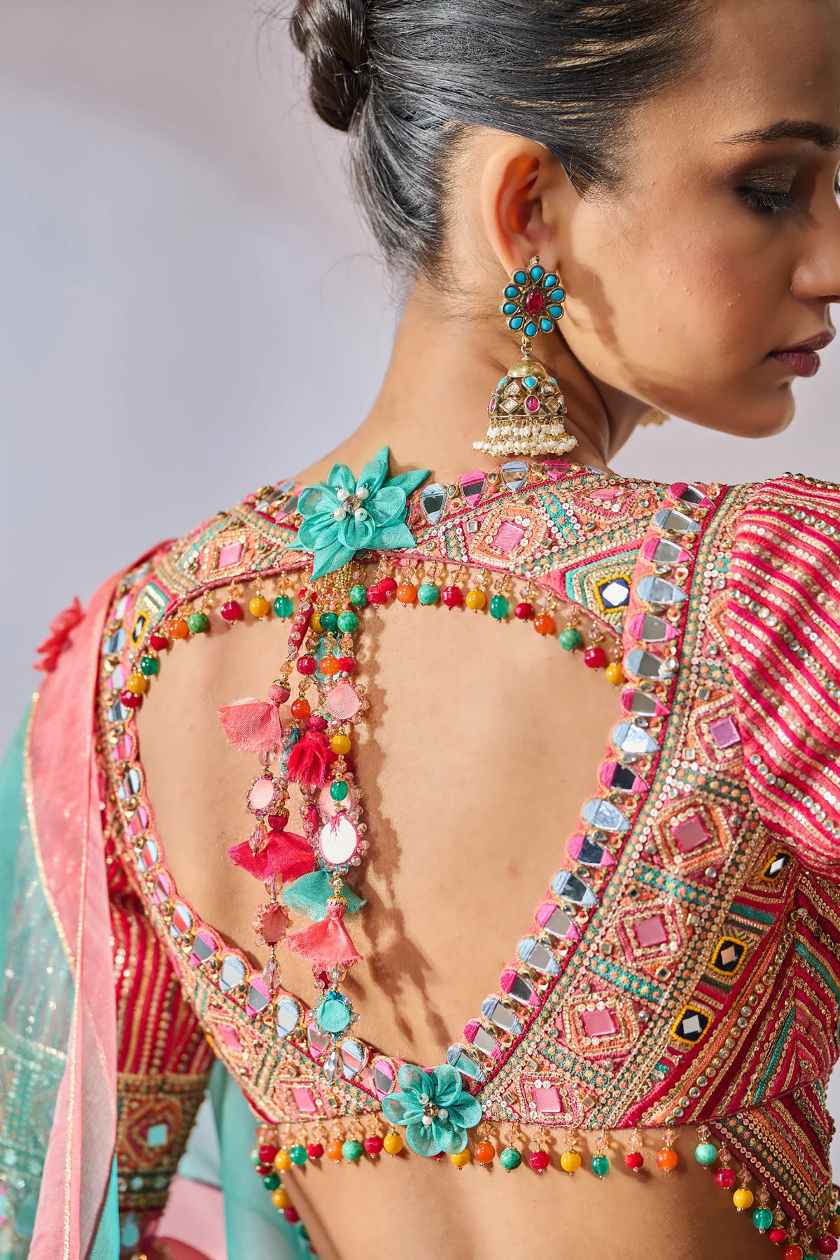 Blouse Dupatta Lehenga - Image 4