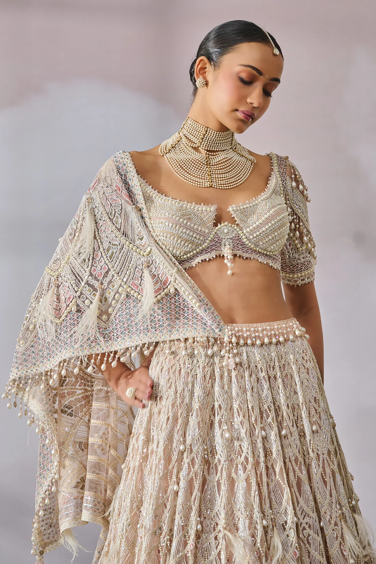 Blouse Dupatta Lehenga - Image 2