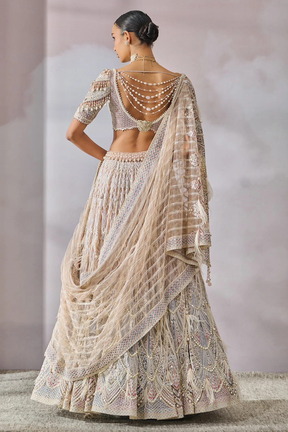 Blouse Dupatta Lehenga - Image 4