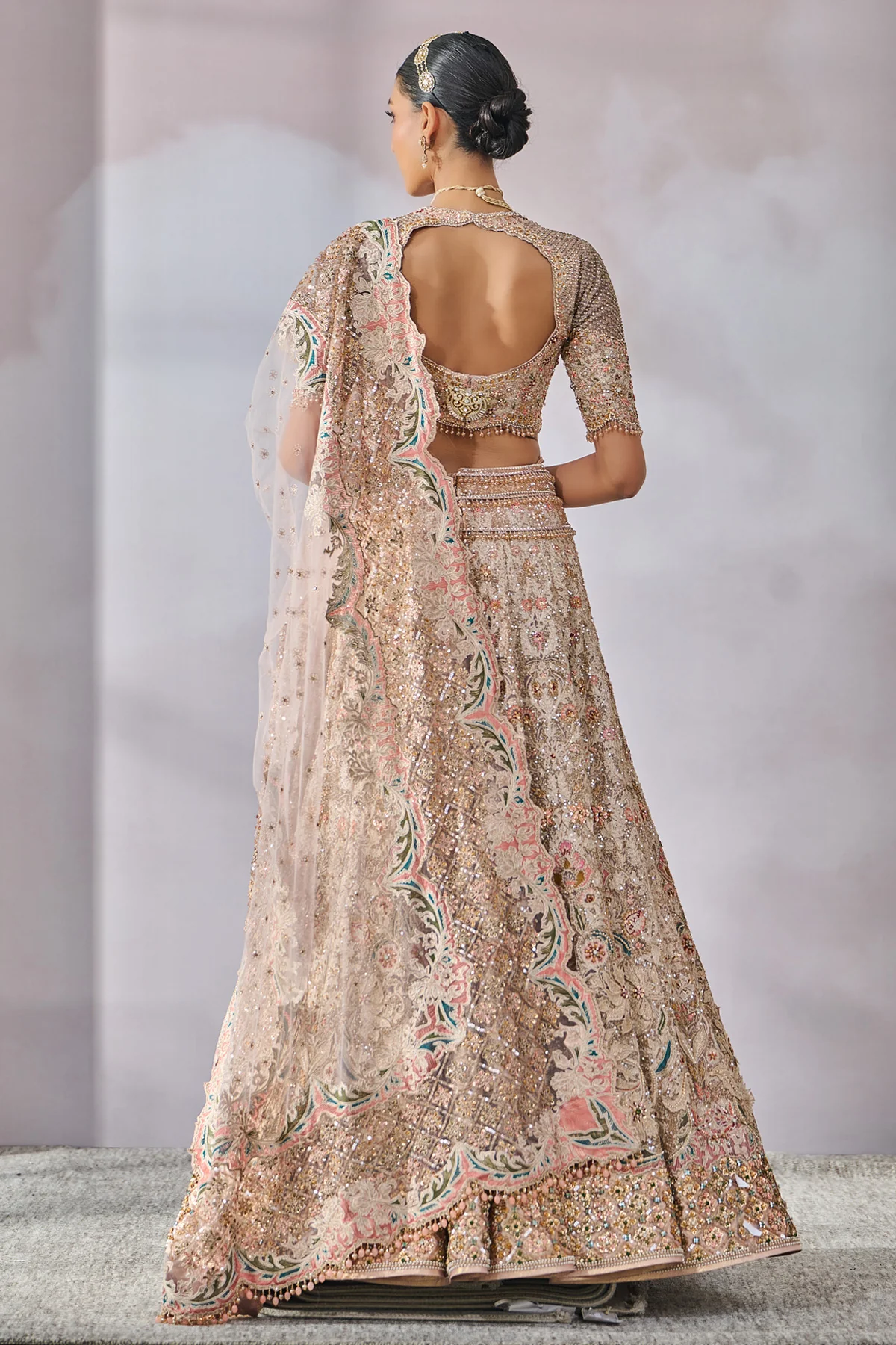 Blouse Dupatta Lehenga - Image 3