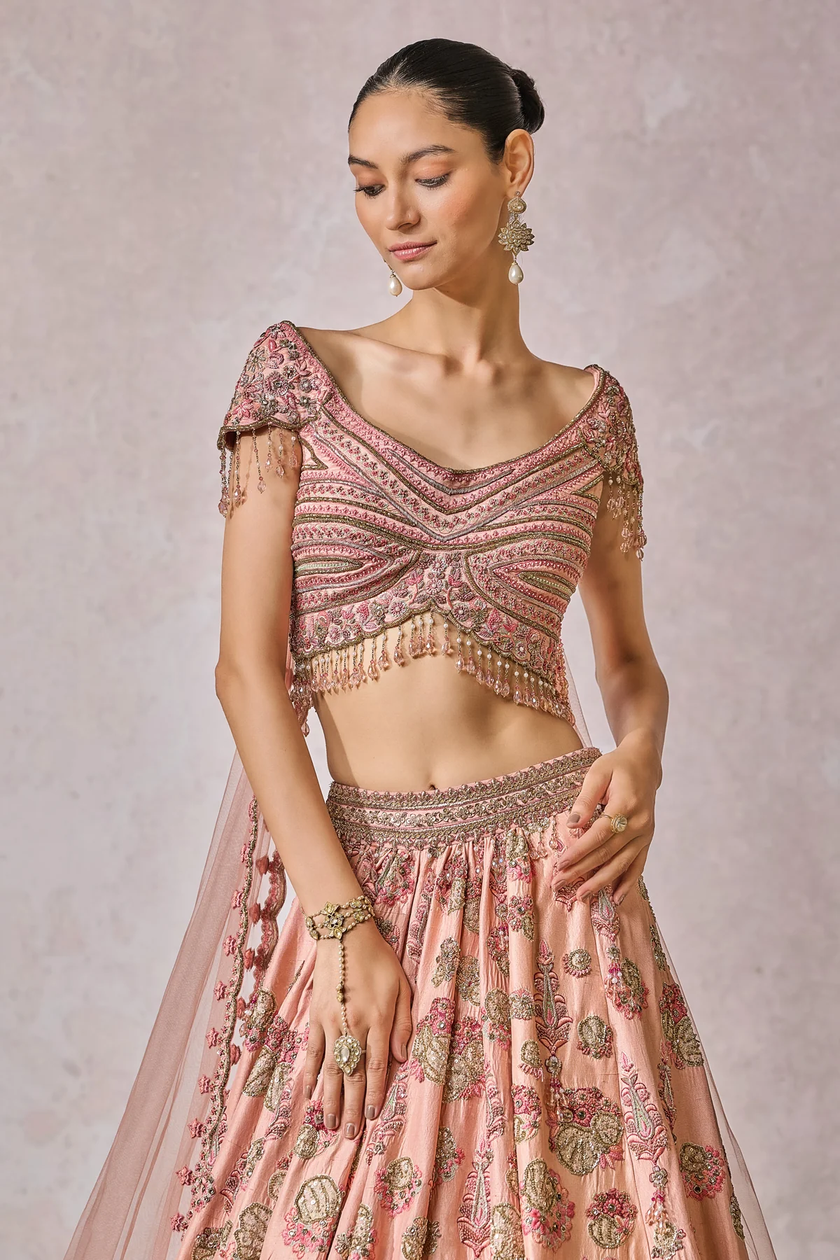 Blouse Lehenga Veil Wings - Image 6