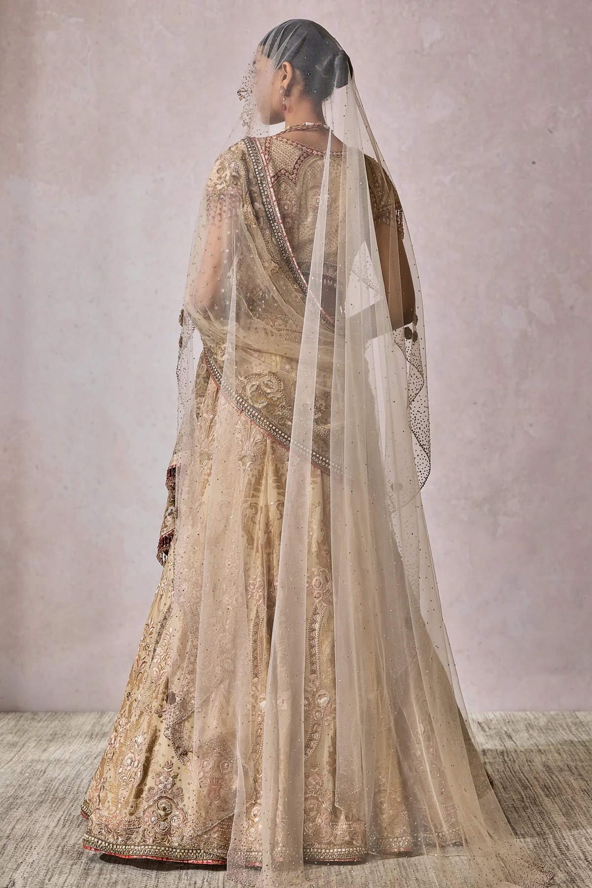 Blouse Lehenga Veil Wings - Image 4