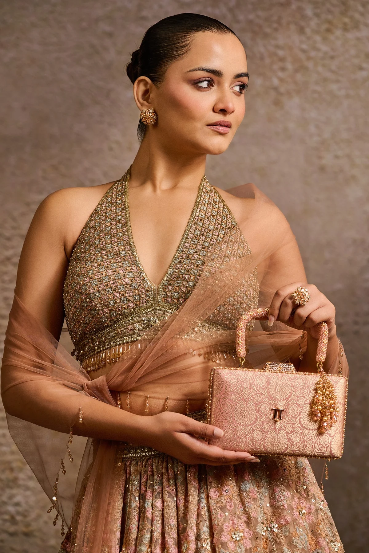 Brocade Clutch