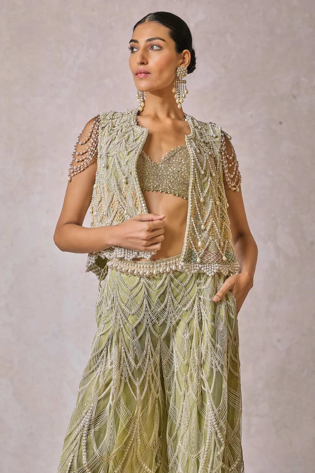 Bustier Gilet Trousers - Image 4