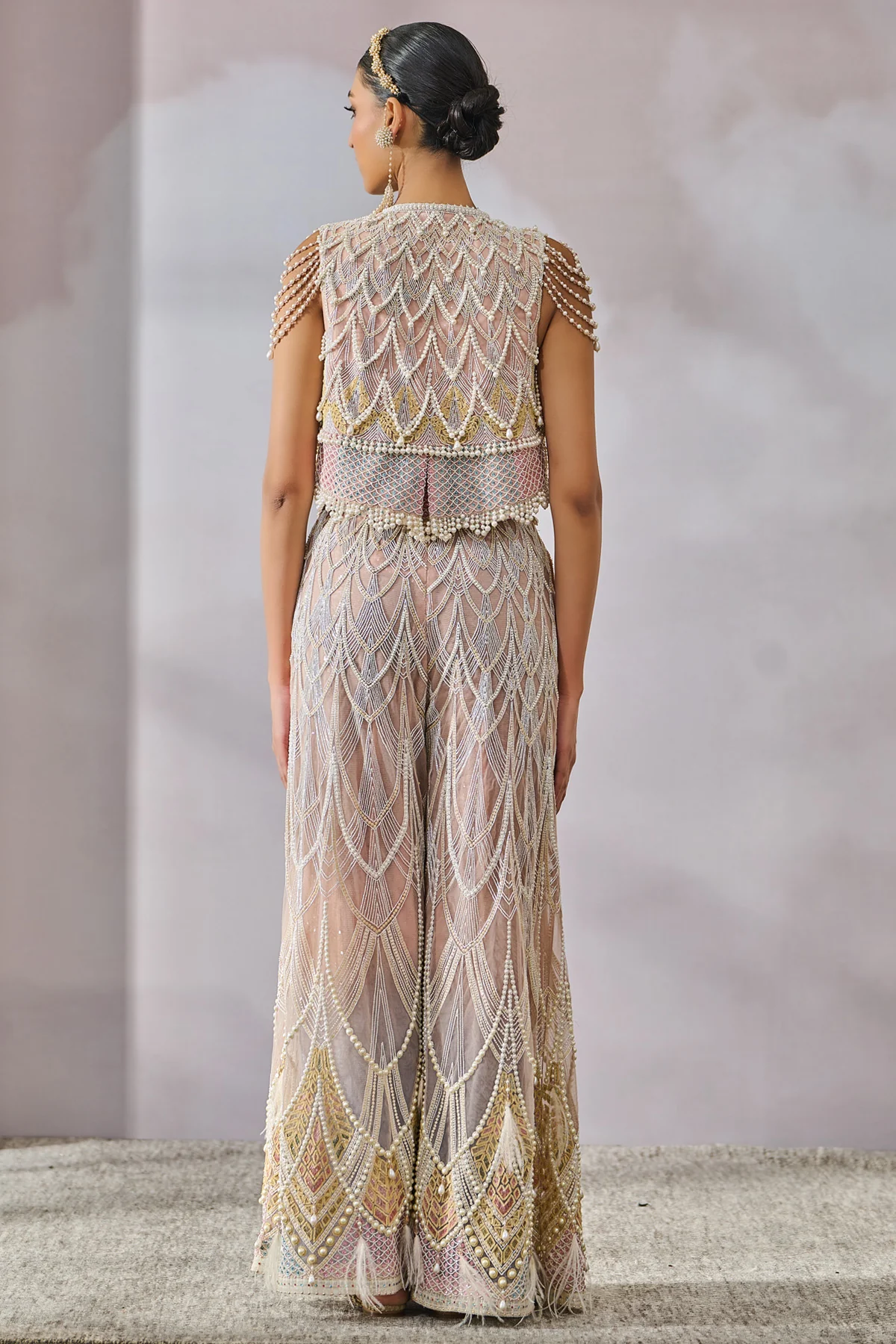 Bustier Gilet Trousers - Image 4