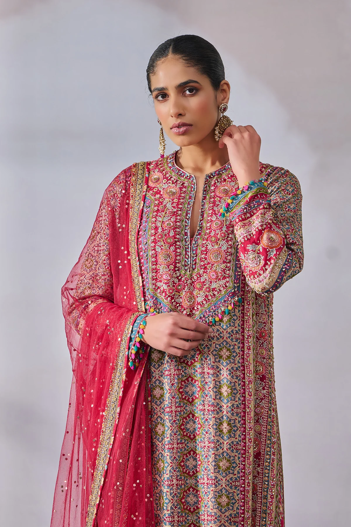 Churidar Dupatta Kurta - Image 2