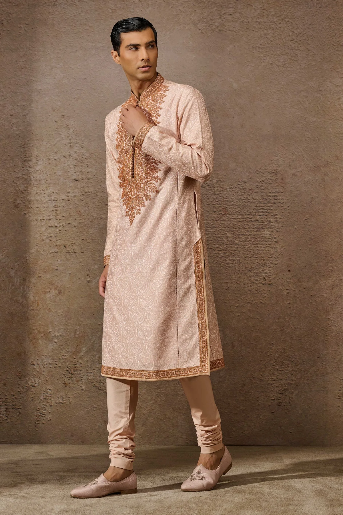 Classic Embroidered Kurta Set - Image 2