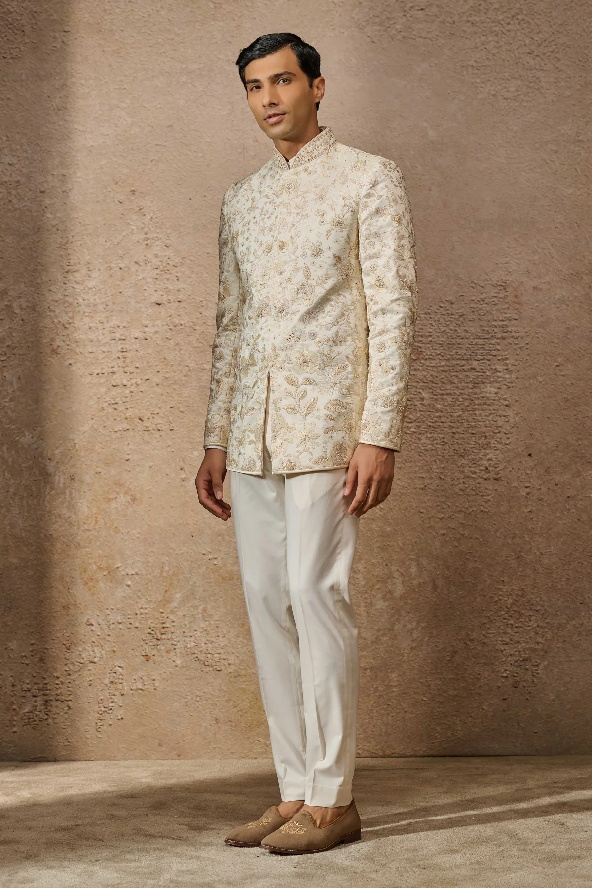 Classic Floral Bandgala Set - Image 2