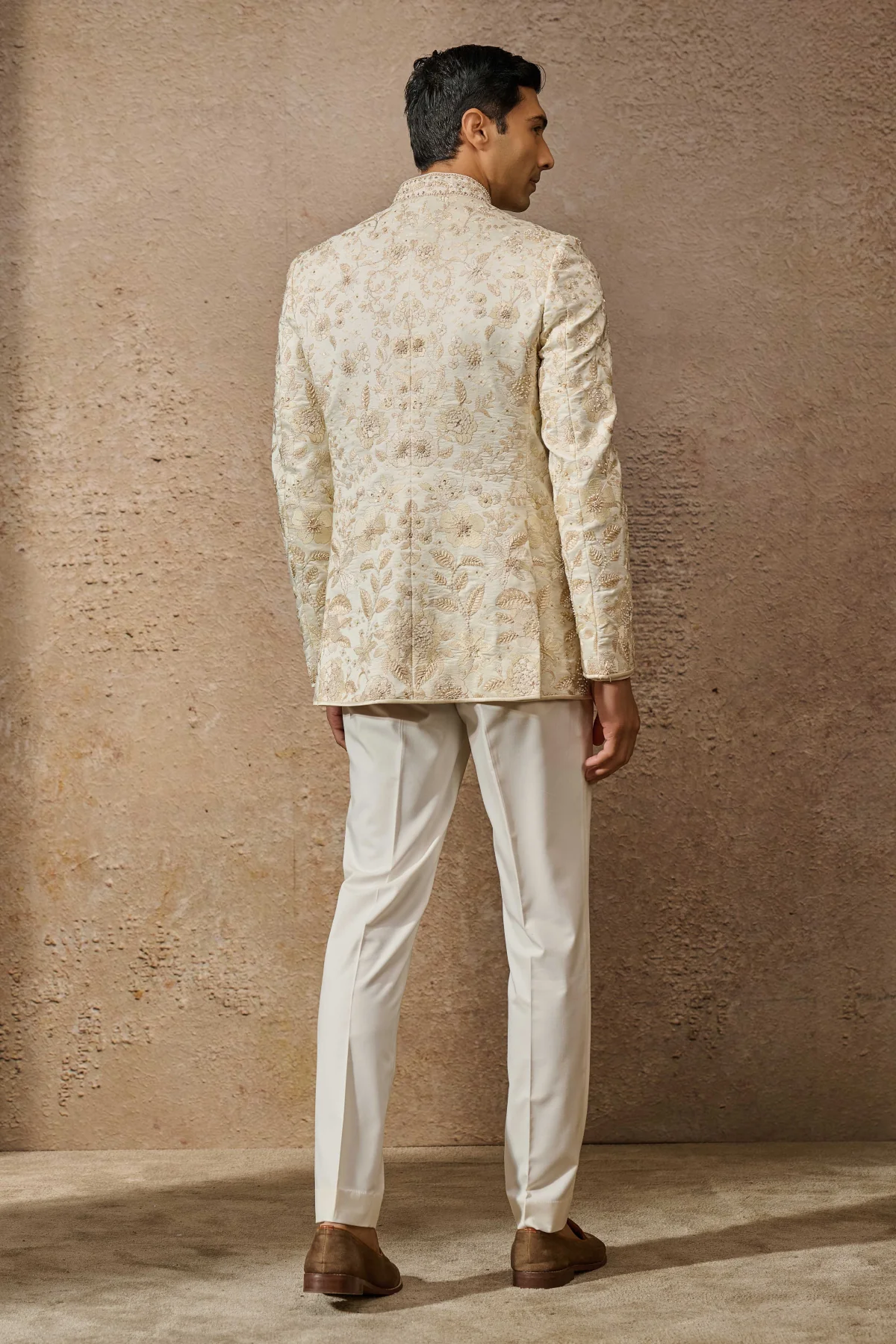 Classic Floral Bandgala Set - Image 4