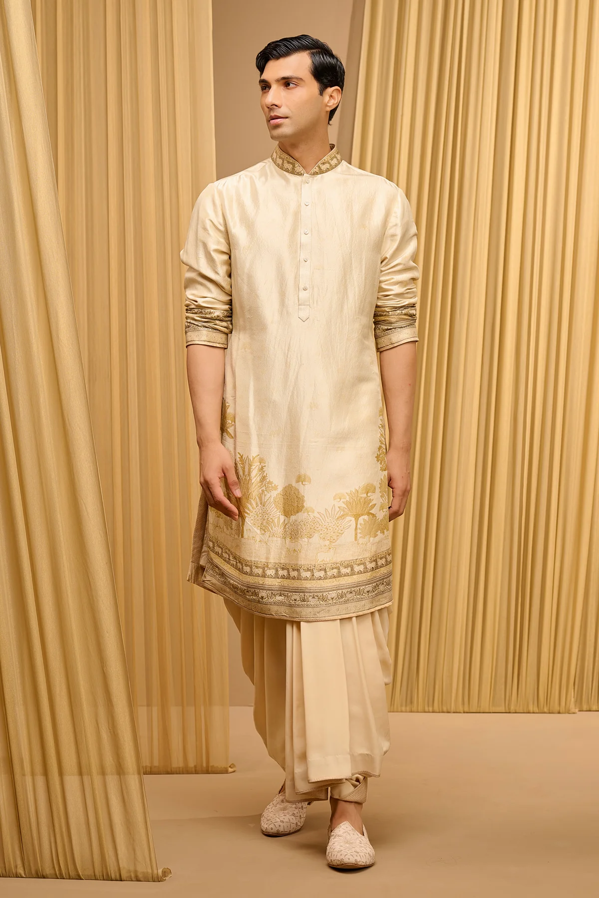 Classic Printed Kurta - Image 3