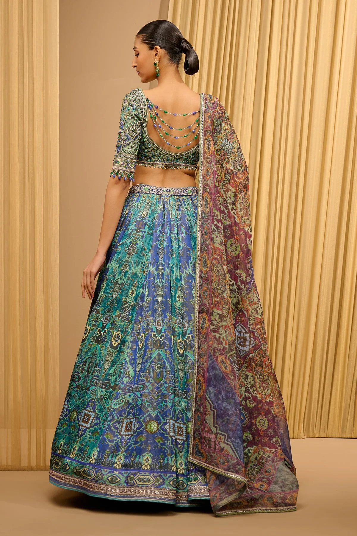 Classic Printed Lehenga - Image 5