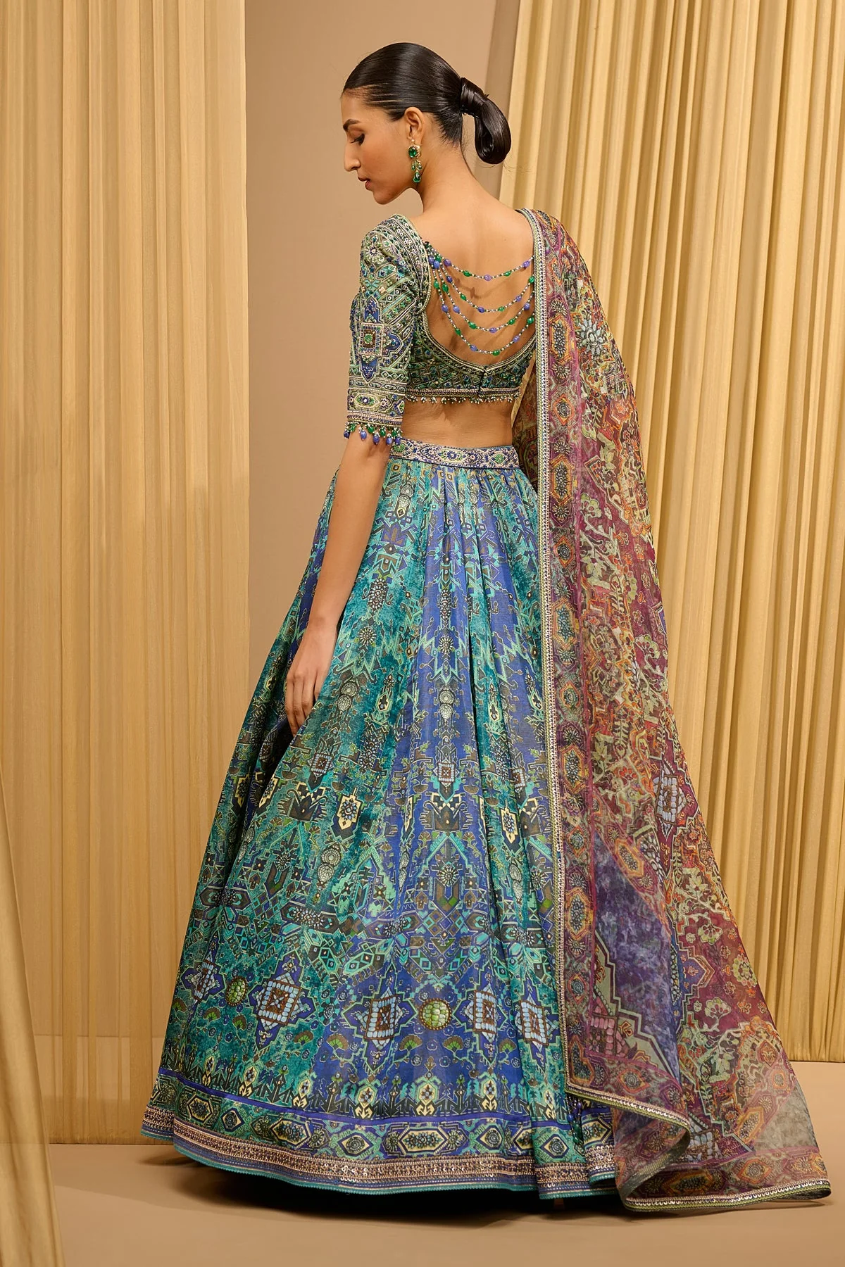 Classic Printed Lehenga - Image 6