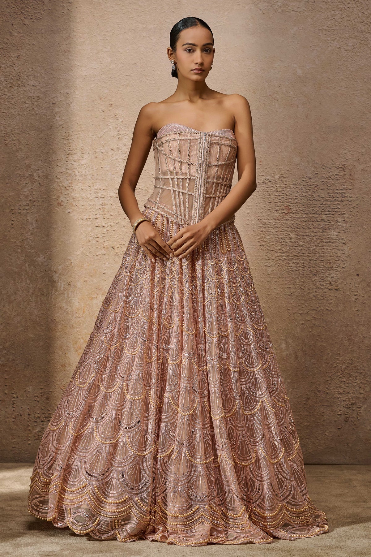 Classic Sequin Lehenga - Image 2