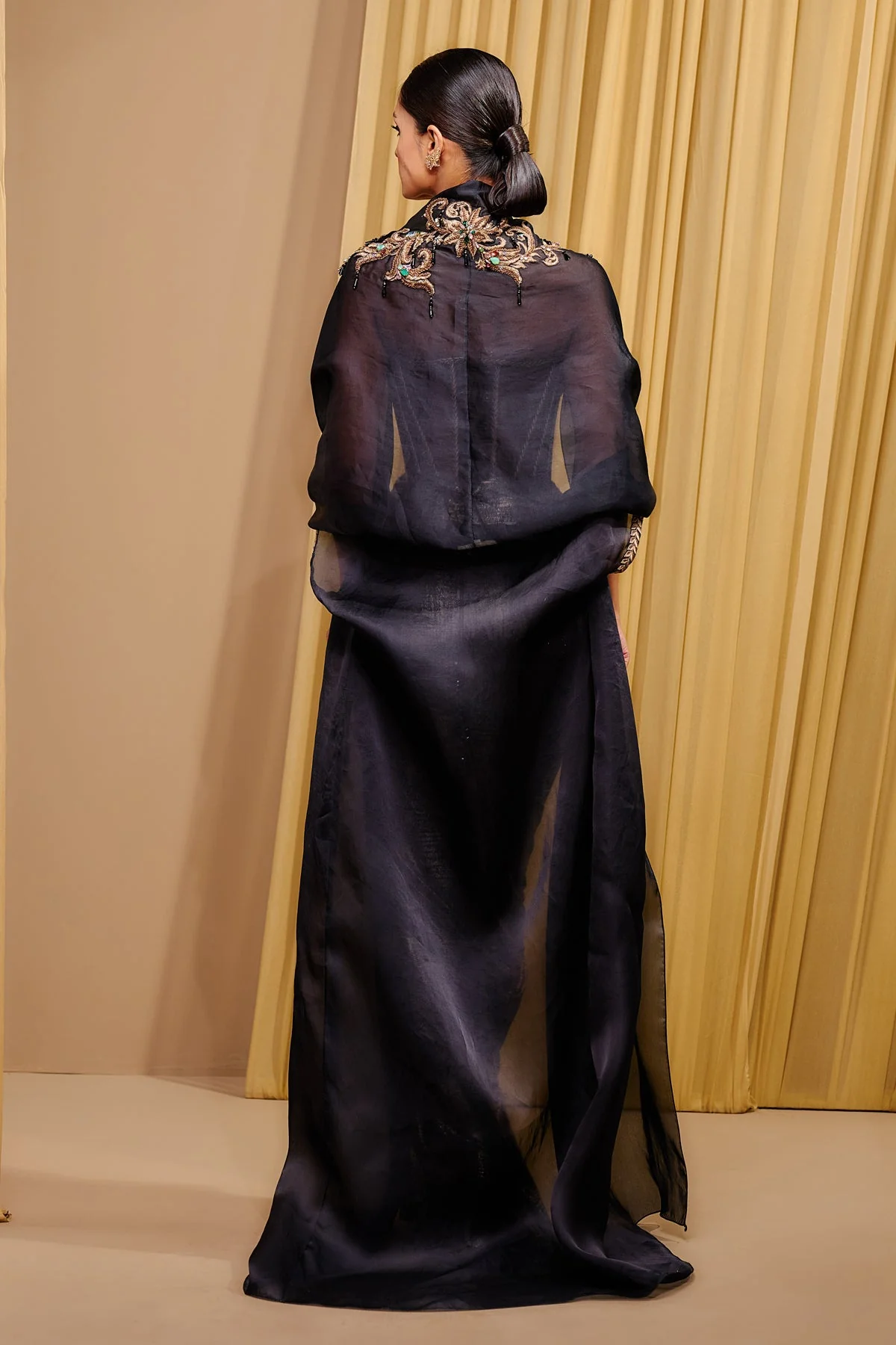 Corset, Drape And Cape Co Ord Set - Image 5