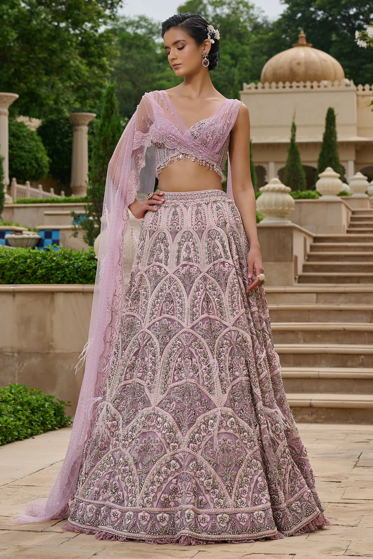 Crystal Lehenga Set - Image 2