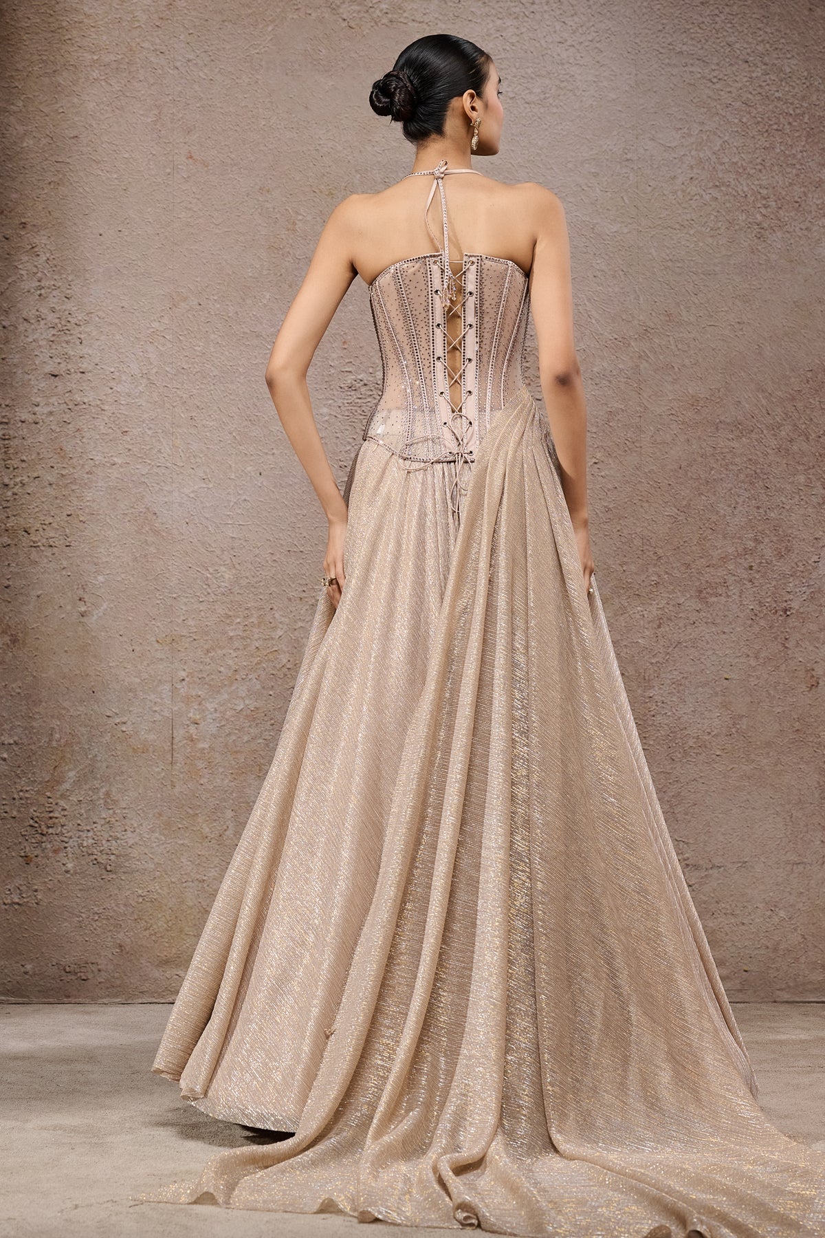 Draped Corset & Skirt - Image 3