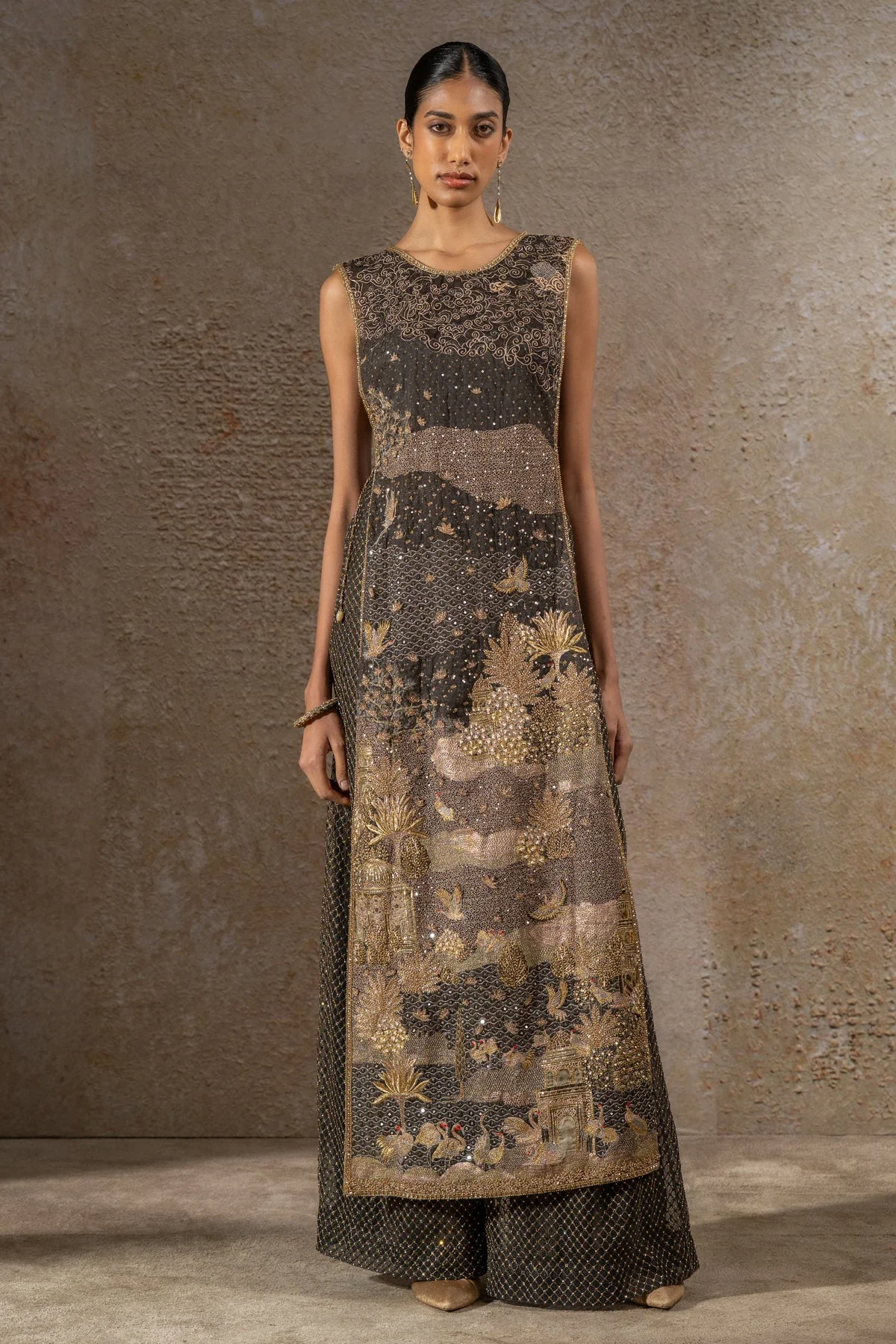 Embellished Pichwai Jumpsuit