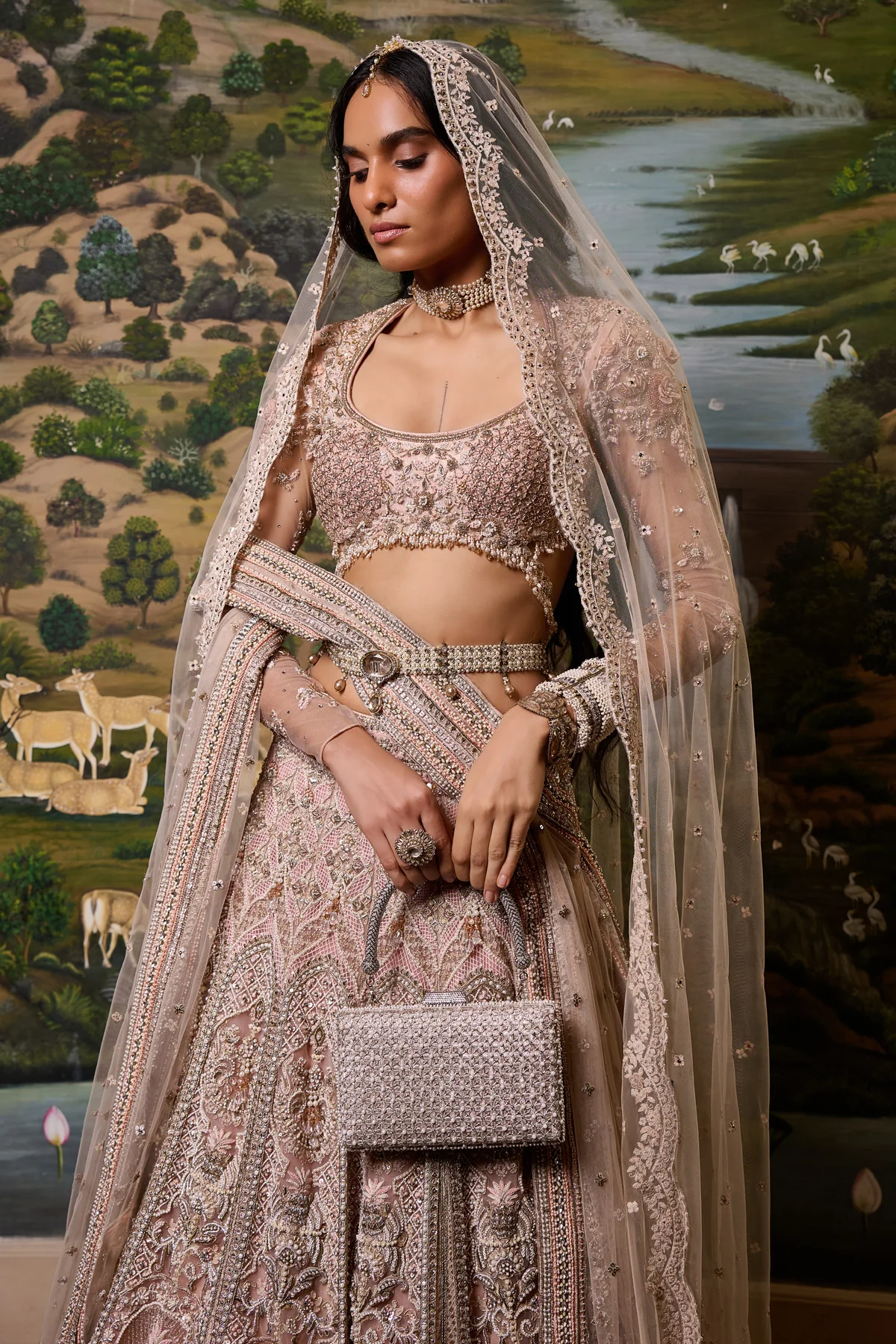 Embroidered & Embellished Lehenga - Image 2