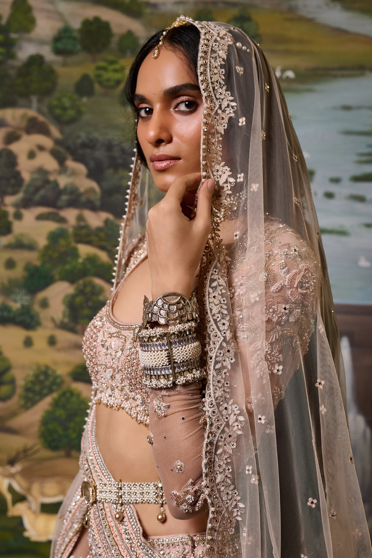 Embroidered & Embellished Lehenga - Image 5
