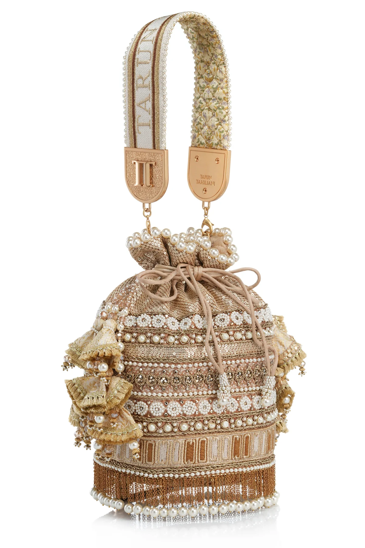 Embroidered Byzentium Potli