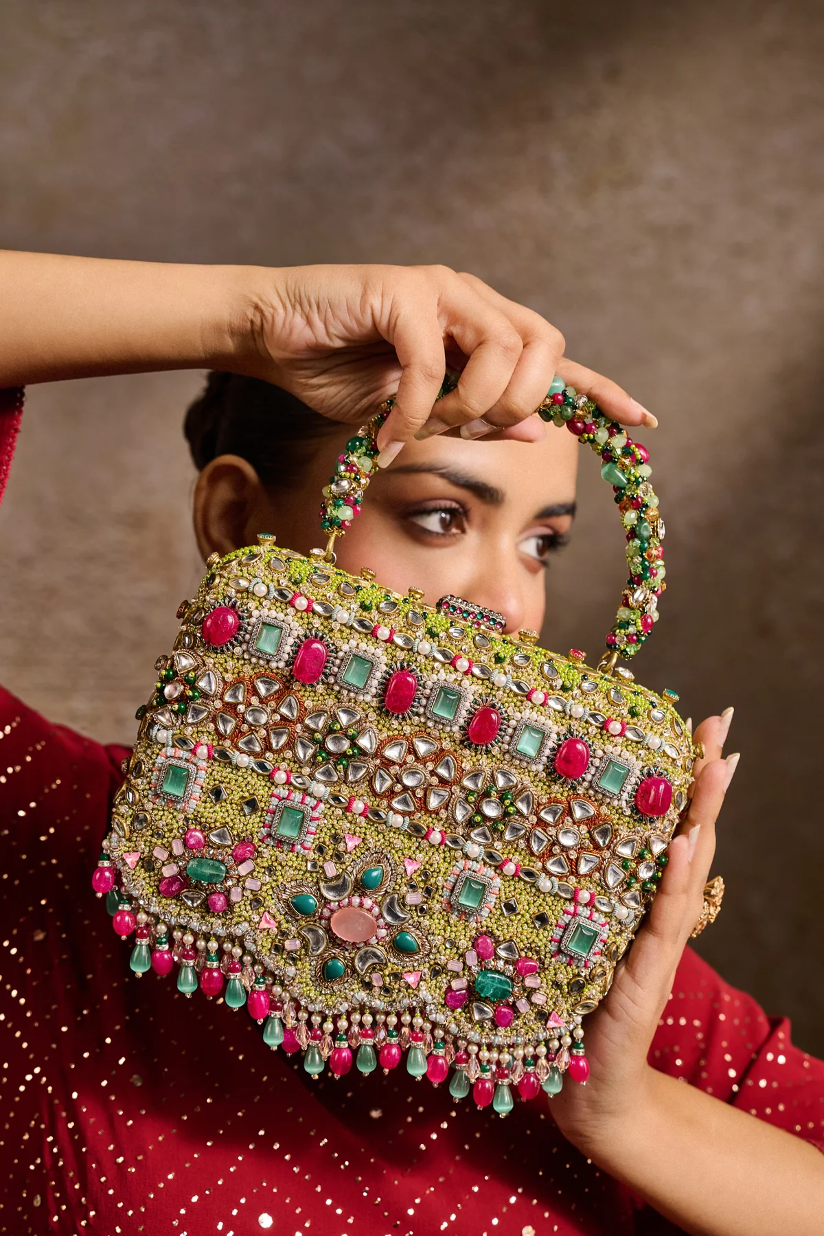 Embroidered Clutch - Image 3