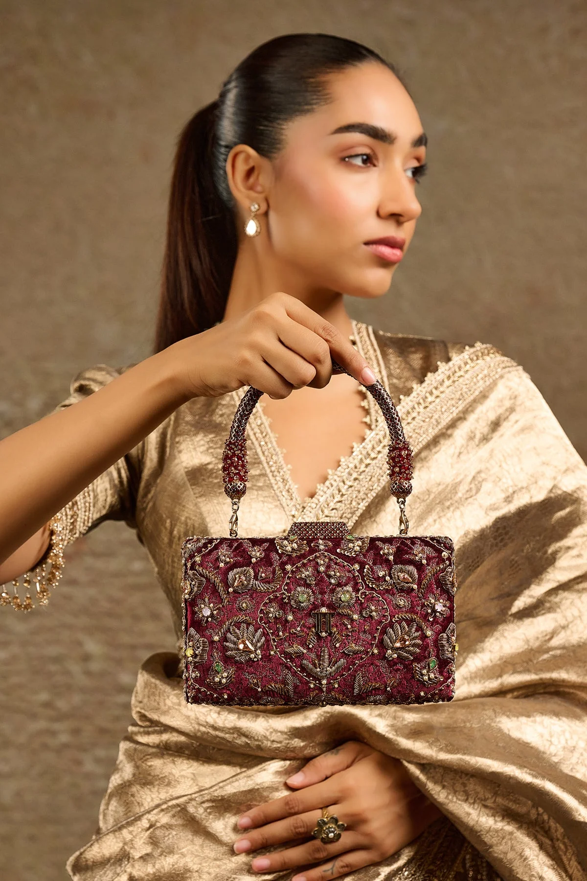 Embroidered Clutch - Image 2