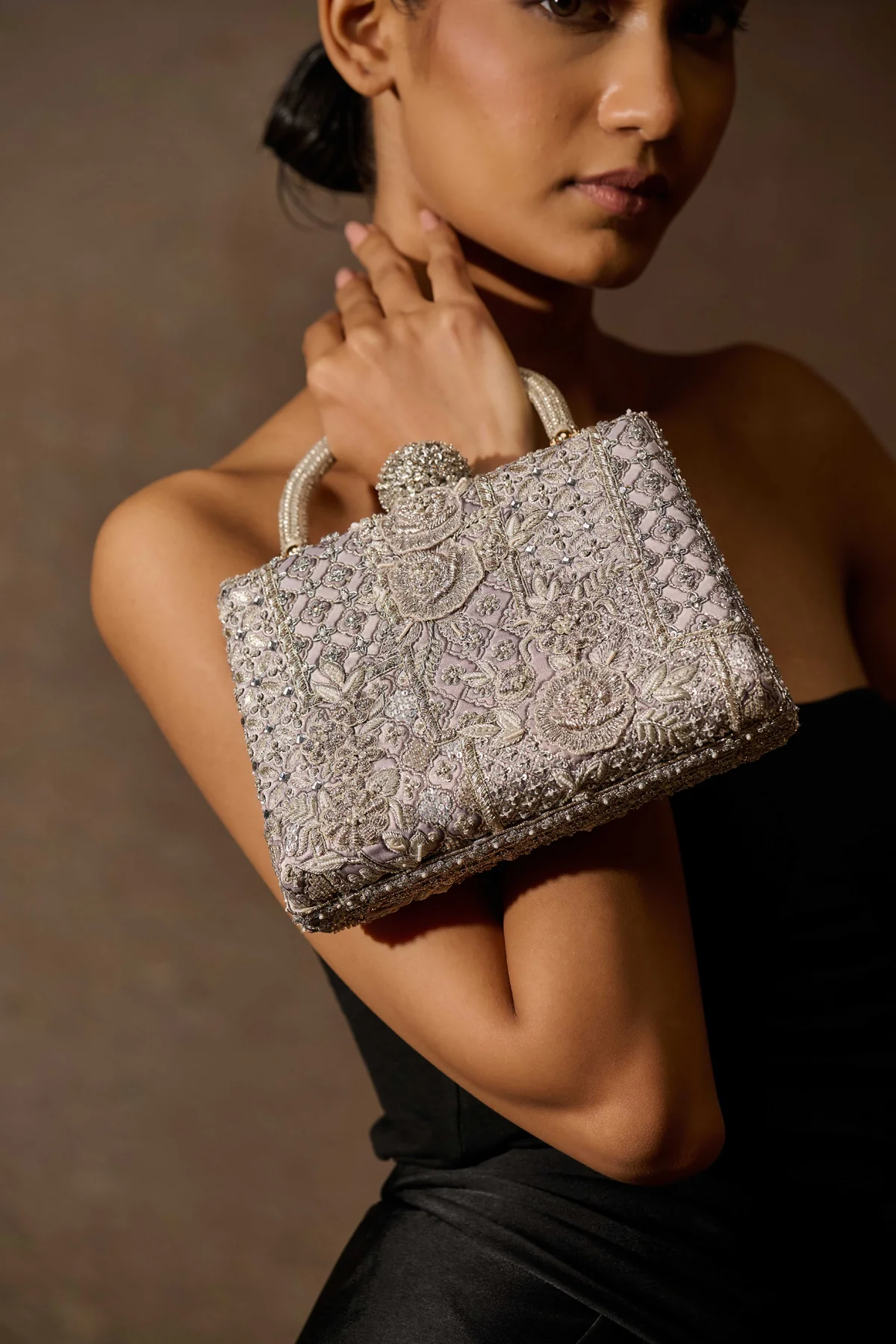 Embroidered Handbag - Image 4