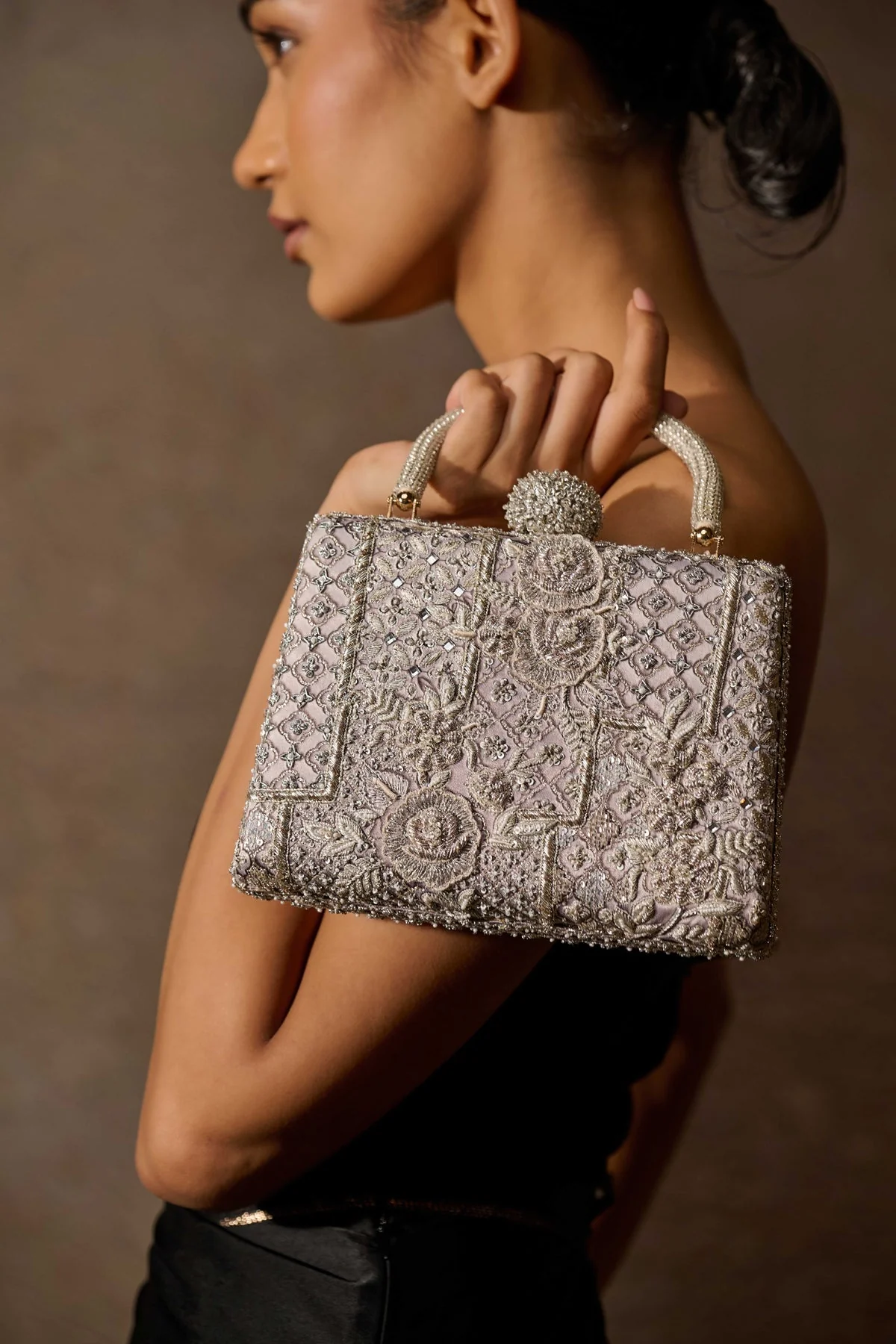 Embroidered Handbag - Image 3