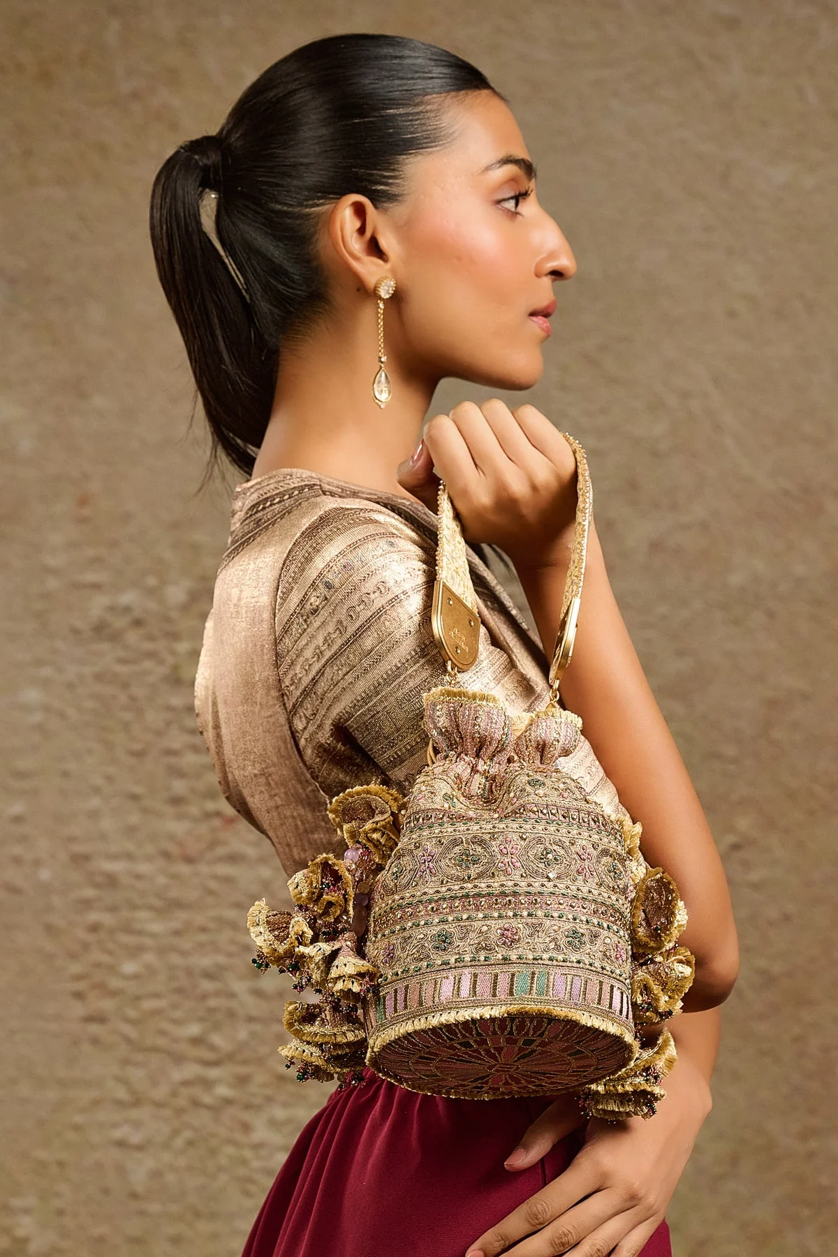 Embroidered Potli - Image 2