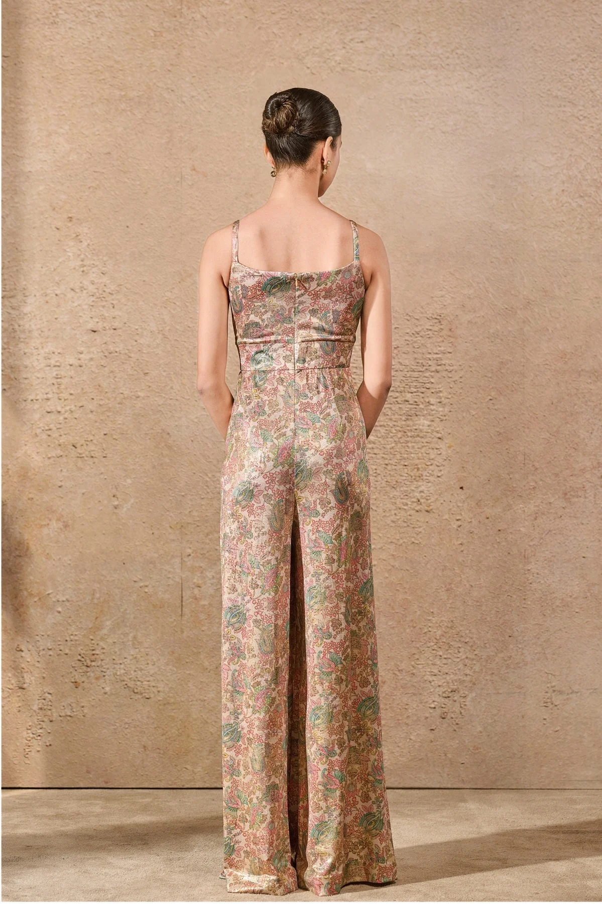 Hand Embroidered Floral Jumpsuit - Image 6