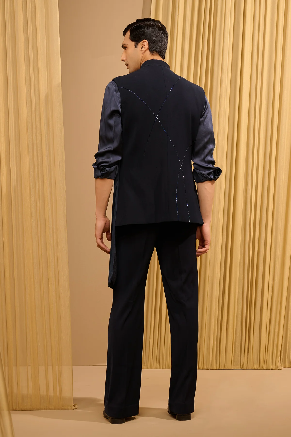 Indo Western Waistcoat Set - Image 5
