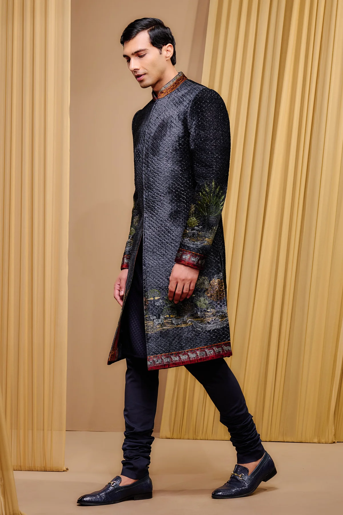 Indowestern Sherwani Set - Image 2
