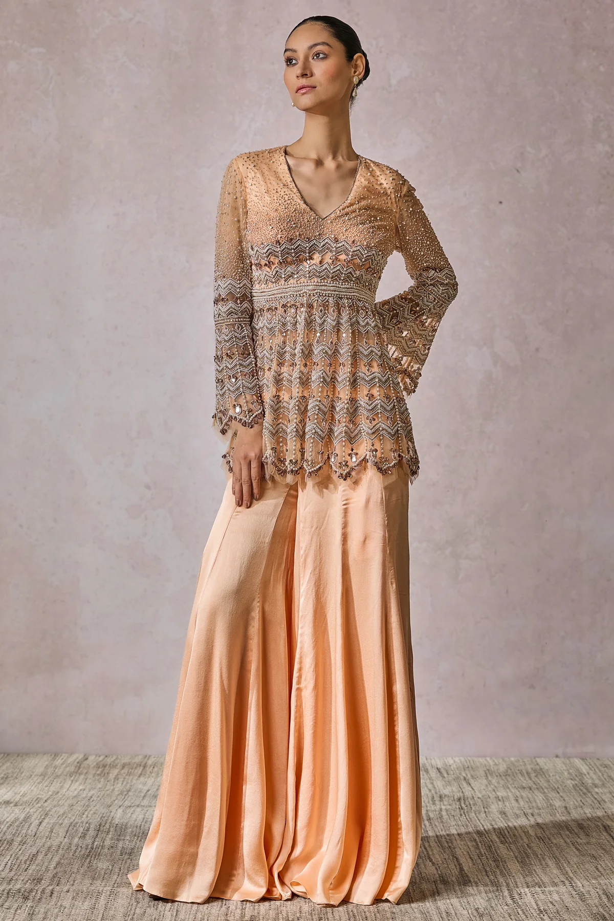 Kurta Scarf Sharara - Image 5