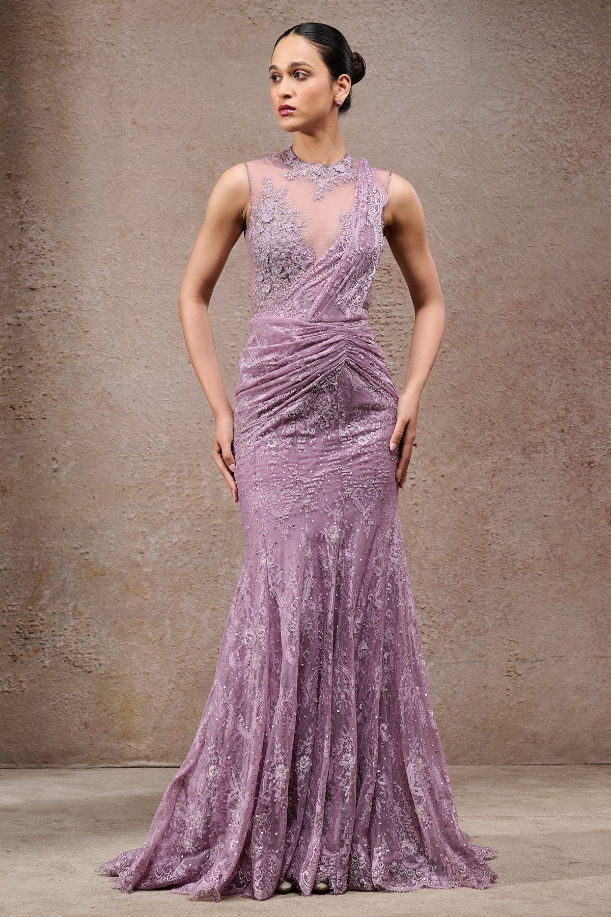 Lace Concept Saree