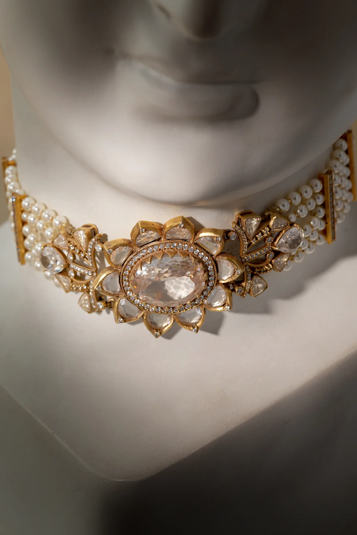 Lotus Crystal Choker - Image 3