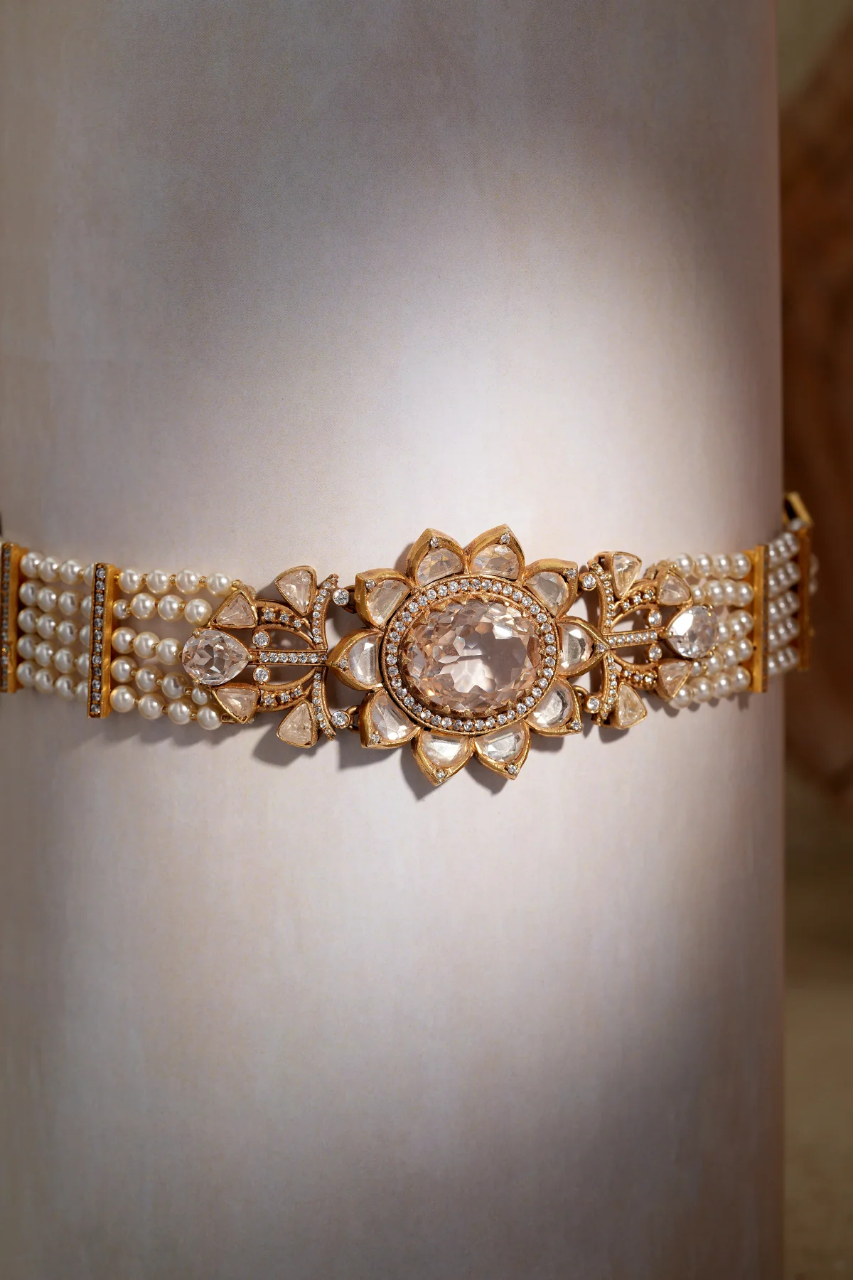 Lotus Crystal Choker - Image 4