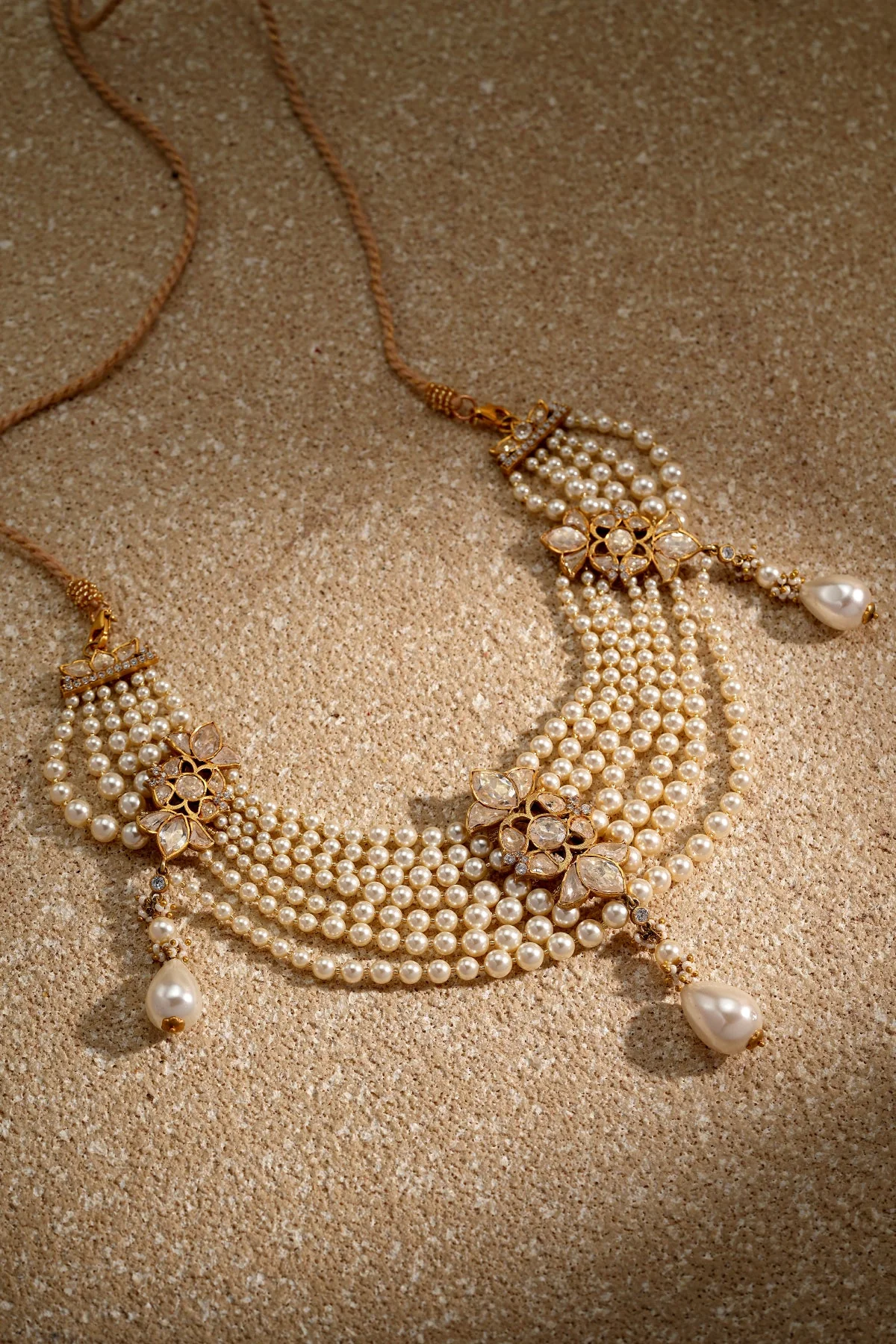Pearl Multi Layered Choker - Image 3