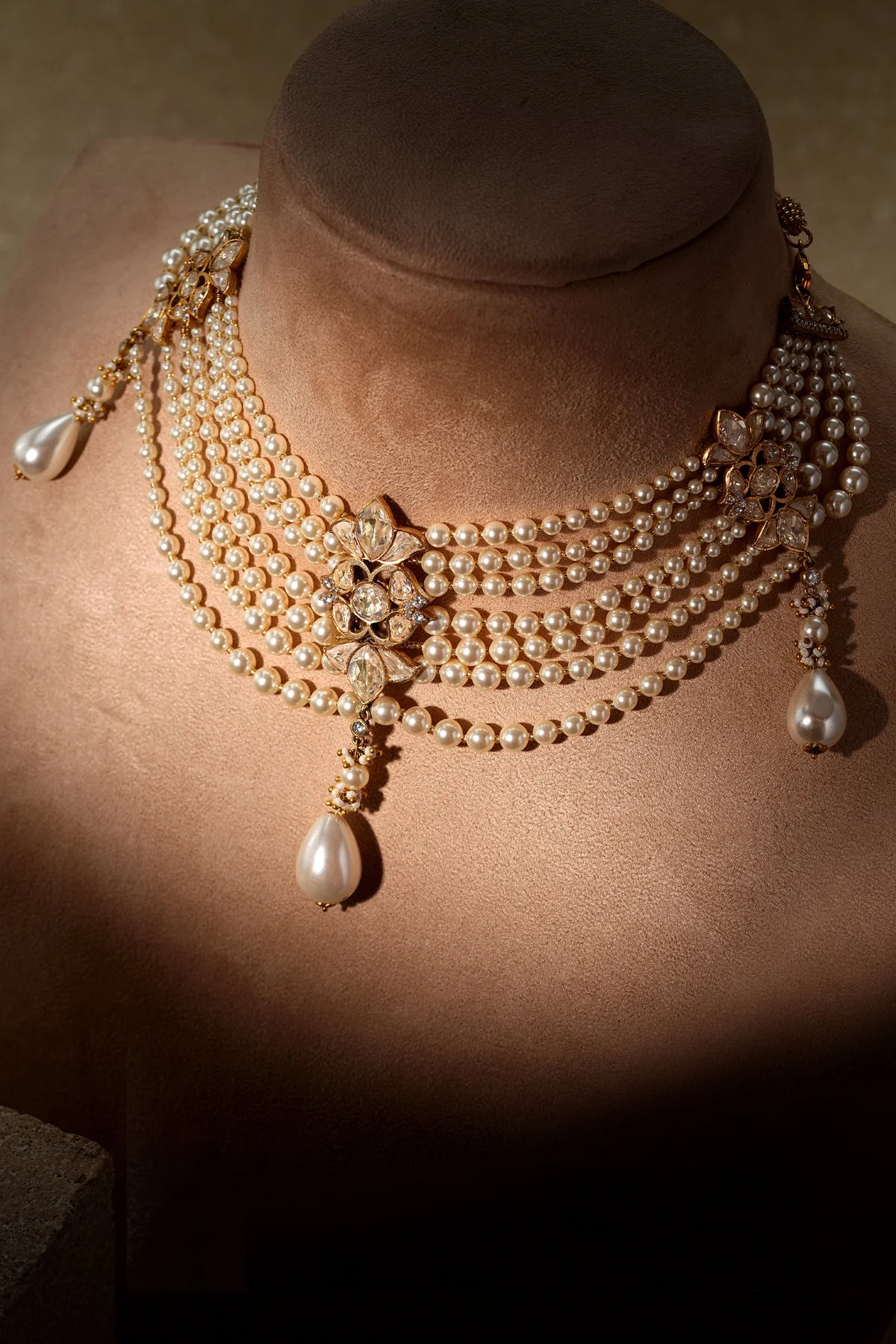 Pearl Multi Layered Choker - Image 4