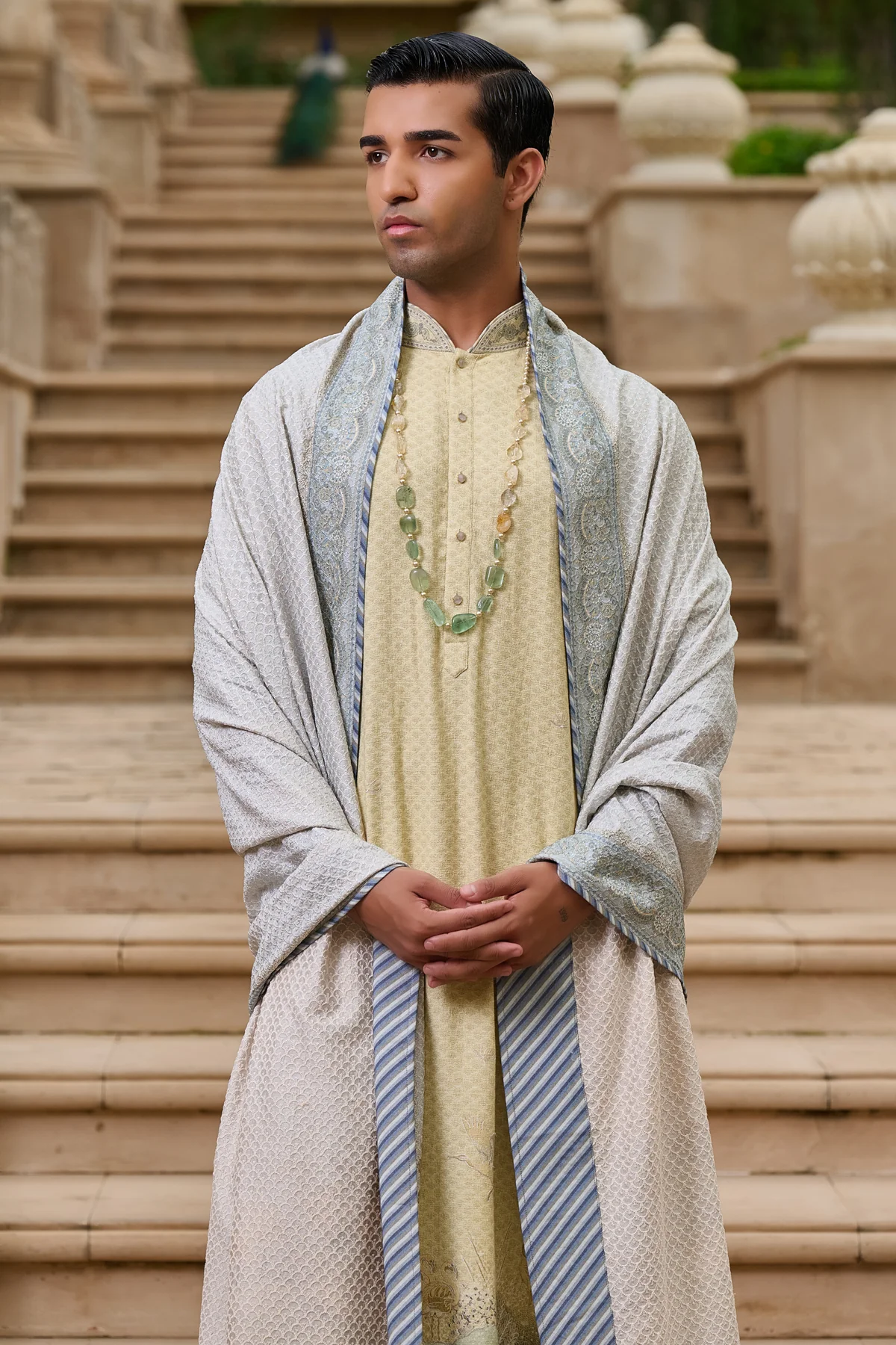 Pichwai Printed Kurta Set - Image 2