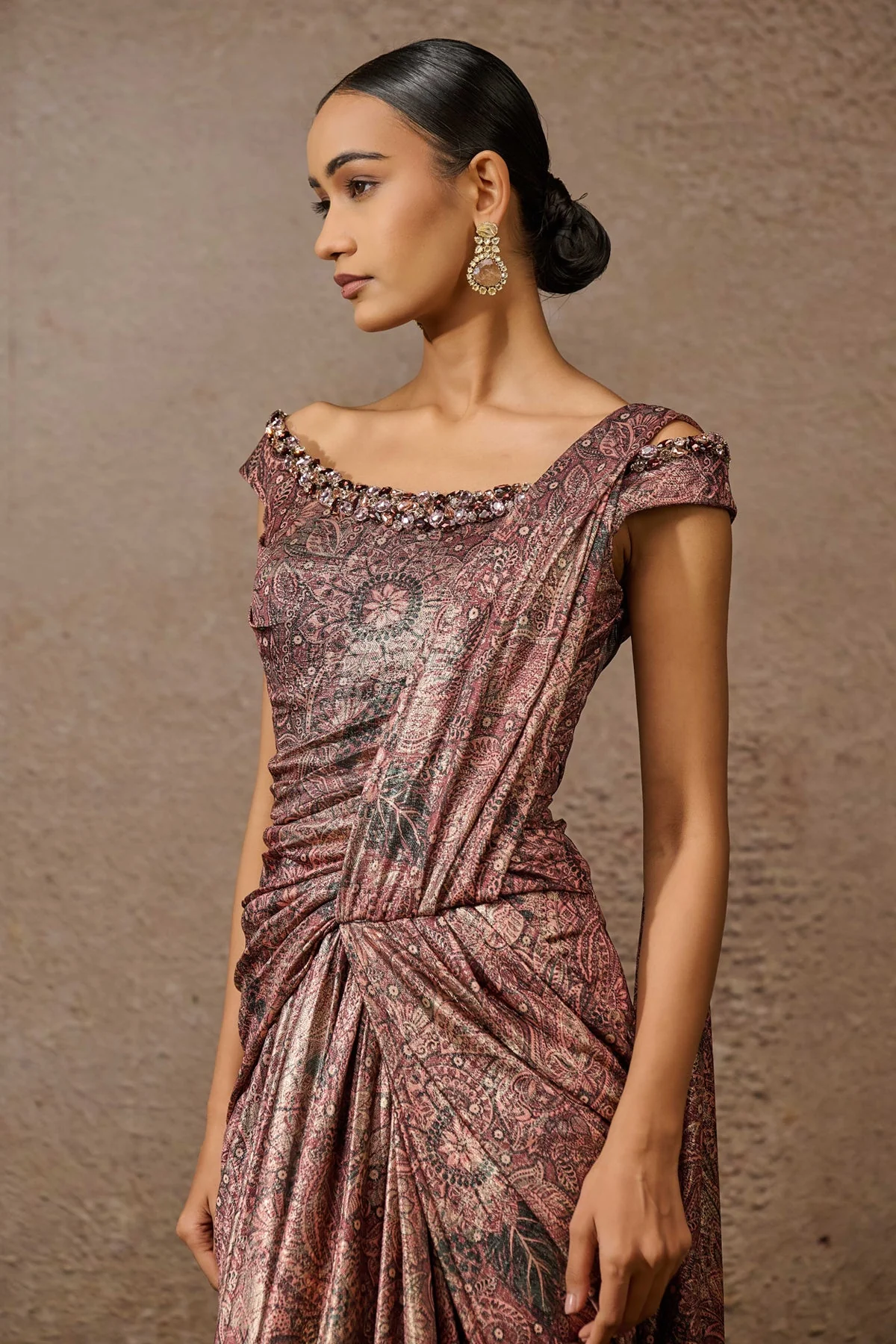 Printed Concept Saree - Image 3