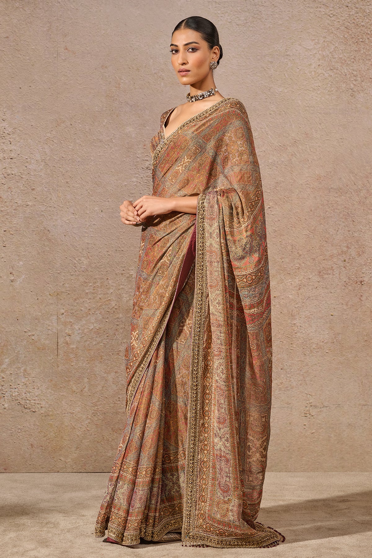 Printed Saree - Image 3
