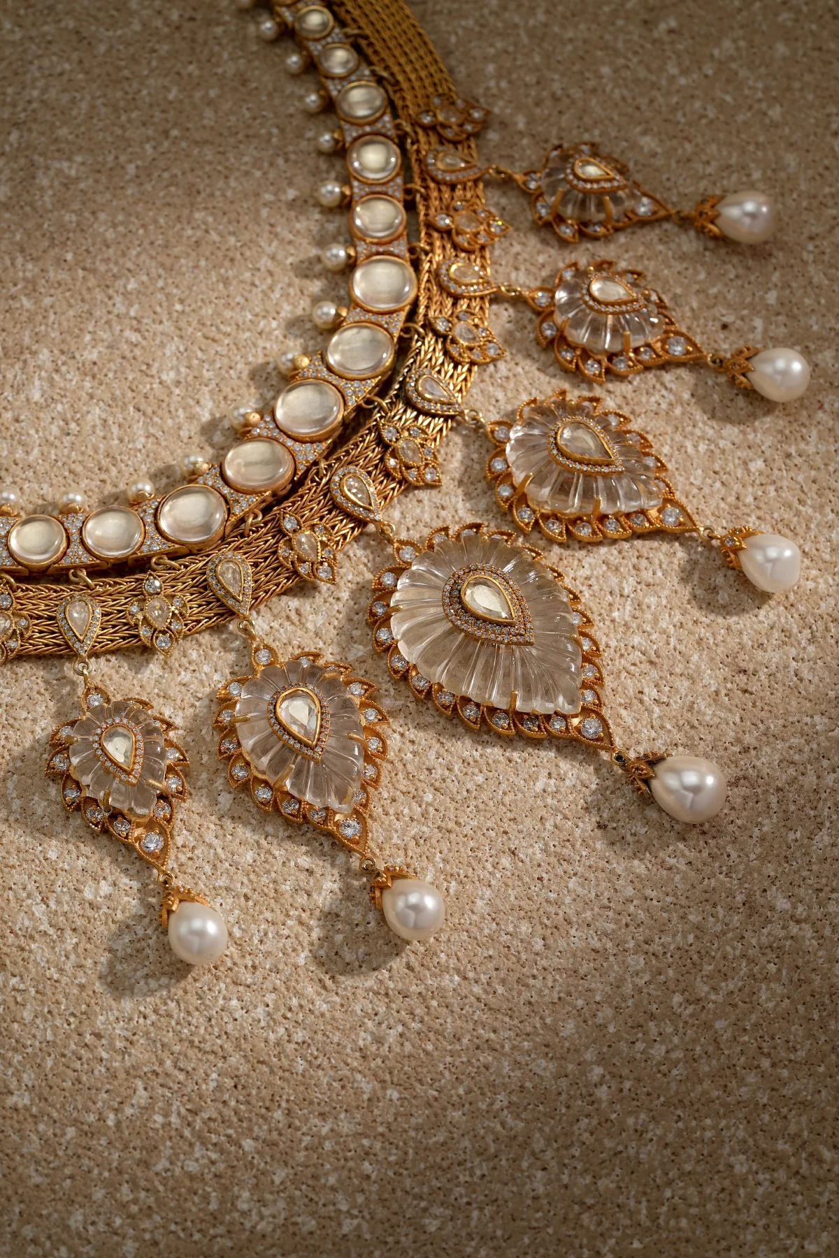 Rock Crystal Silver Necklace - Image 4